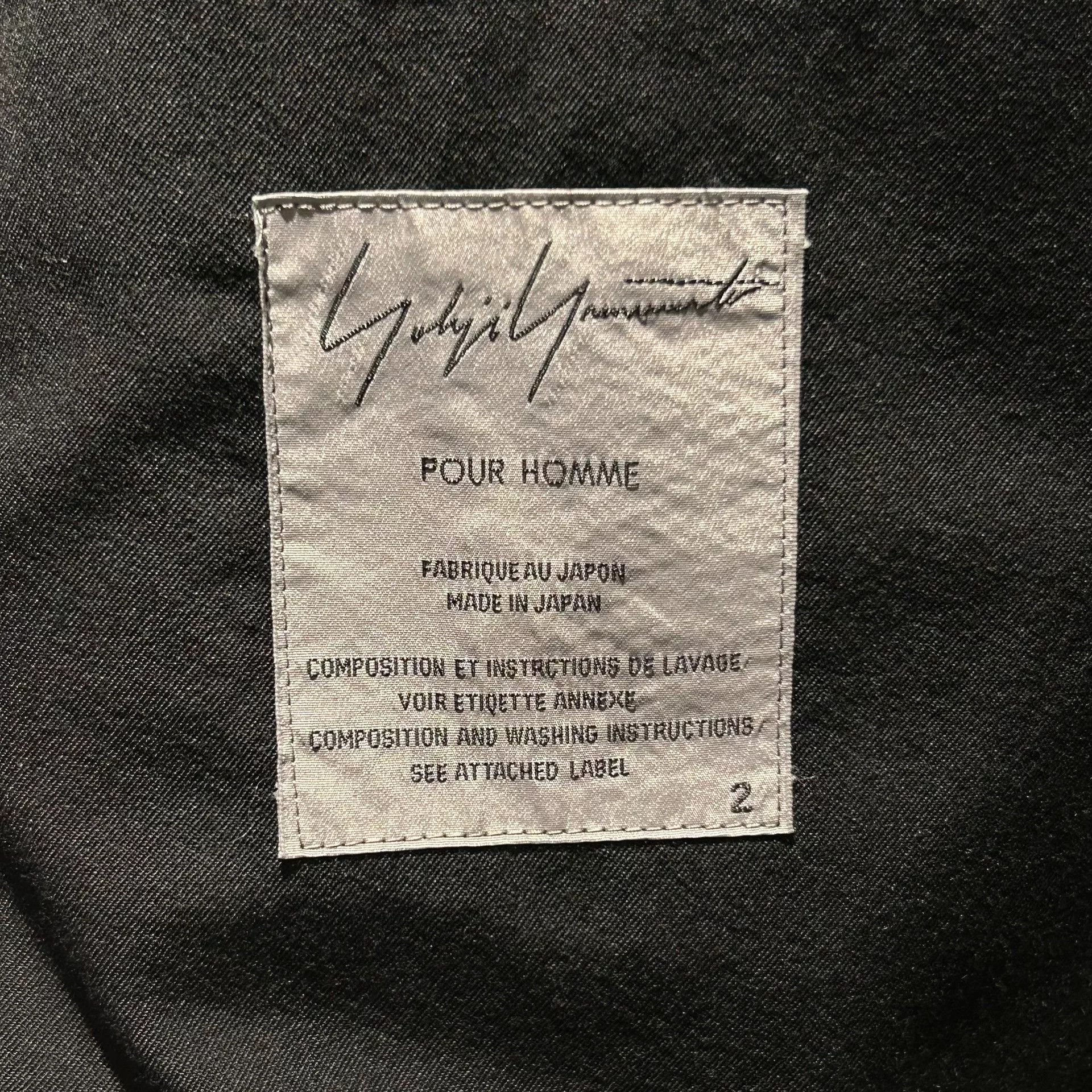 Yohji Yamamoto Yohji Yamamoto Water Drop Zip Blazer Size US M / EU 48-50 / 2 - 7 Thumbnail