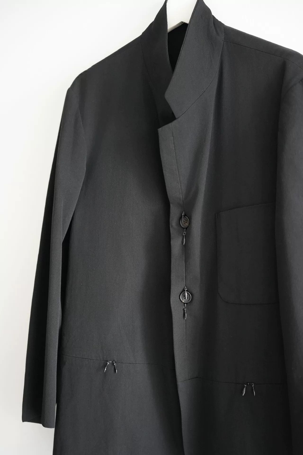 Yohji Yamamoto Yohji Yamamoto Water Drop Zip Blazer Size US M / EU 48-50 / 2 - 4 Thumbnail