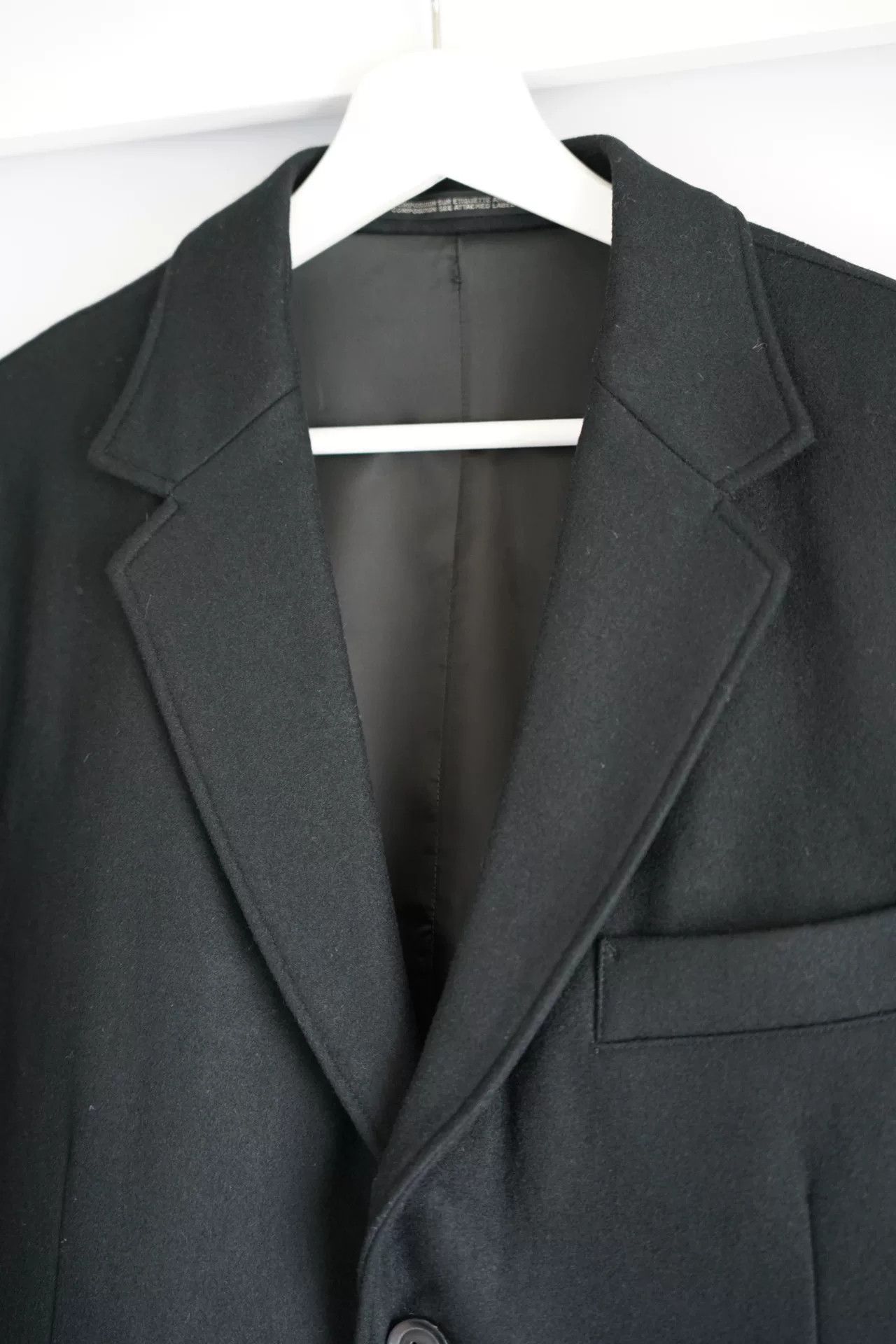 Yohji Yamamoto yohji yamamoto black layered suit jacket Size US S / EU 44-46 / 1 - 3 Thumbnail