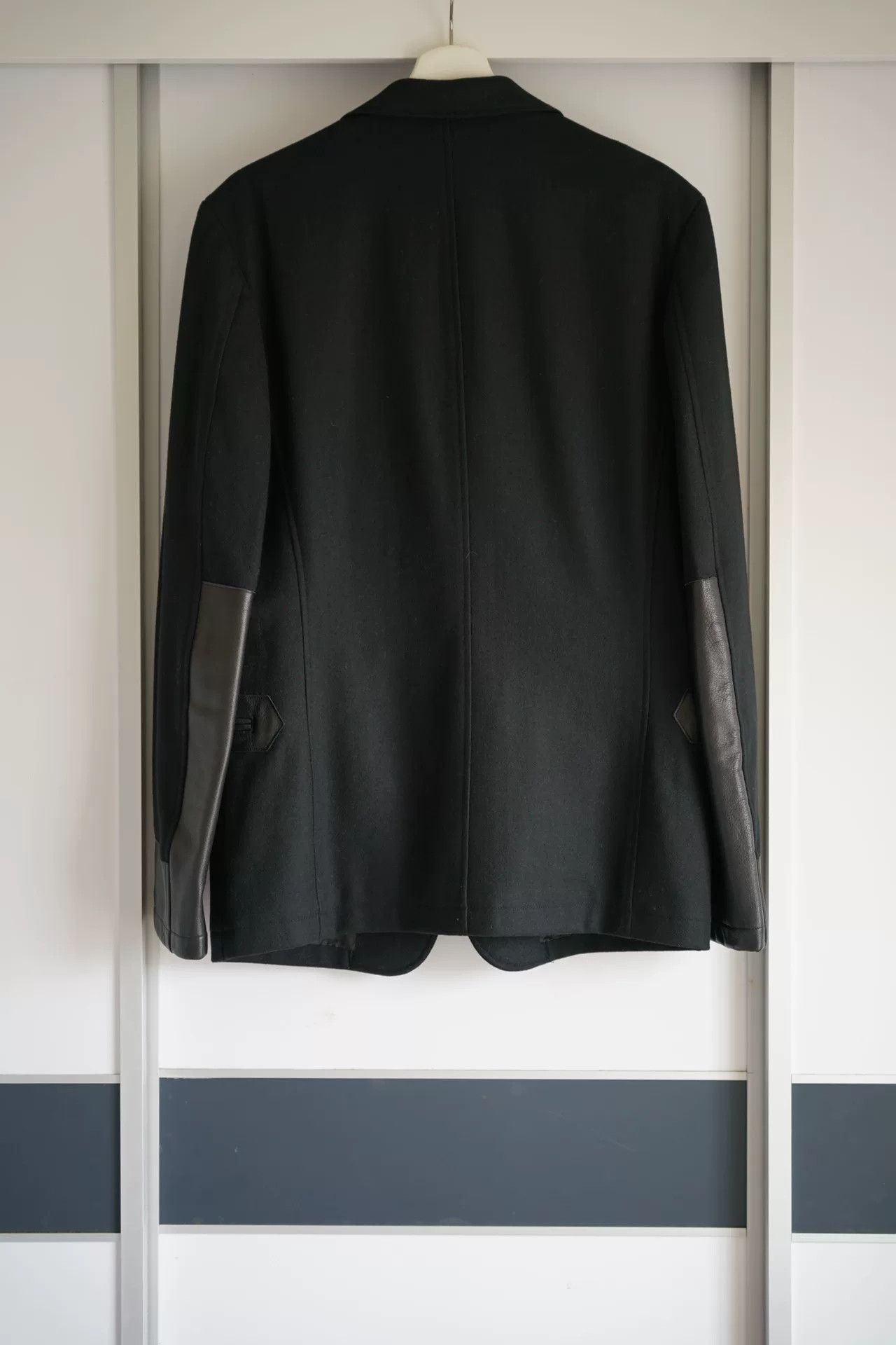 Yohji Yamamoto yohji yamamoto black layered suit jacket Size US S / EU 44-46 / 1 - 2 Thumbnail