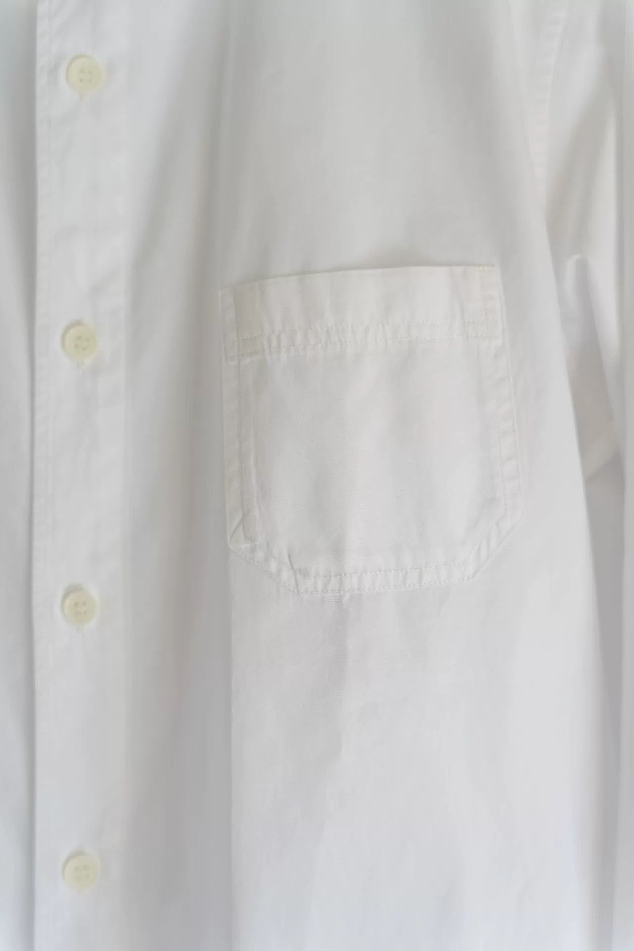 Yohji Yamamoto Yohji Yamamoto White Dress Shirt Size US M / EU 48-50 / 2 - 4 Thumbnail
