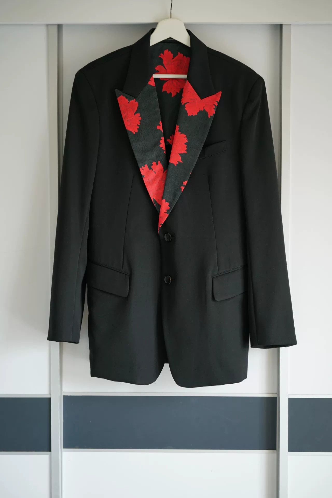 Yohji Yamamoto yohji yamamoto floral silk collar blazer Size US L / EU 52-54 / 3 - 2 Thumbnail