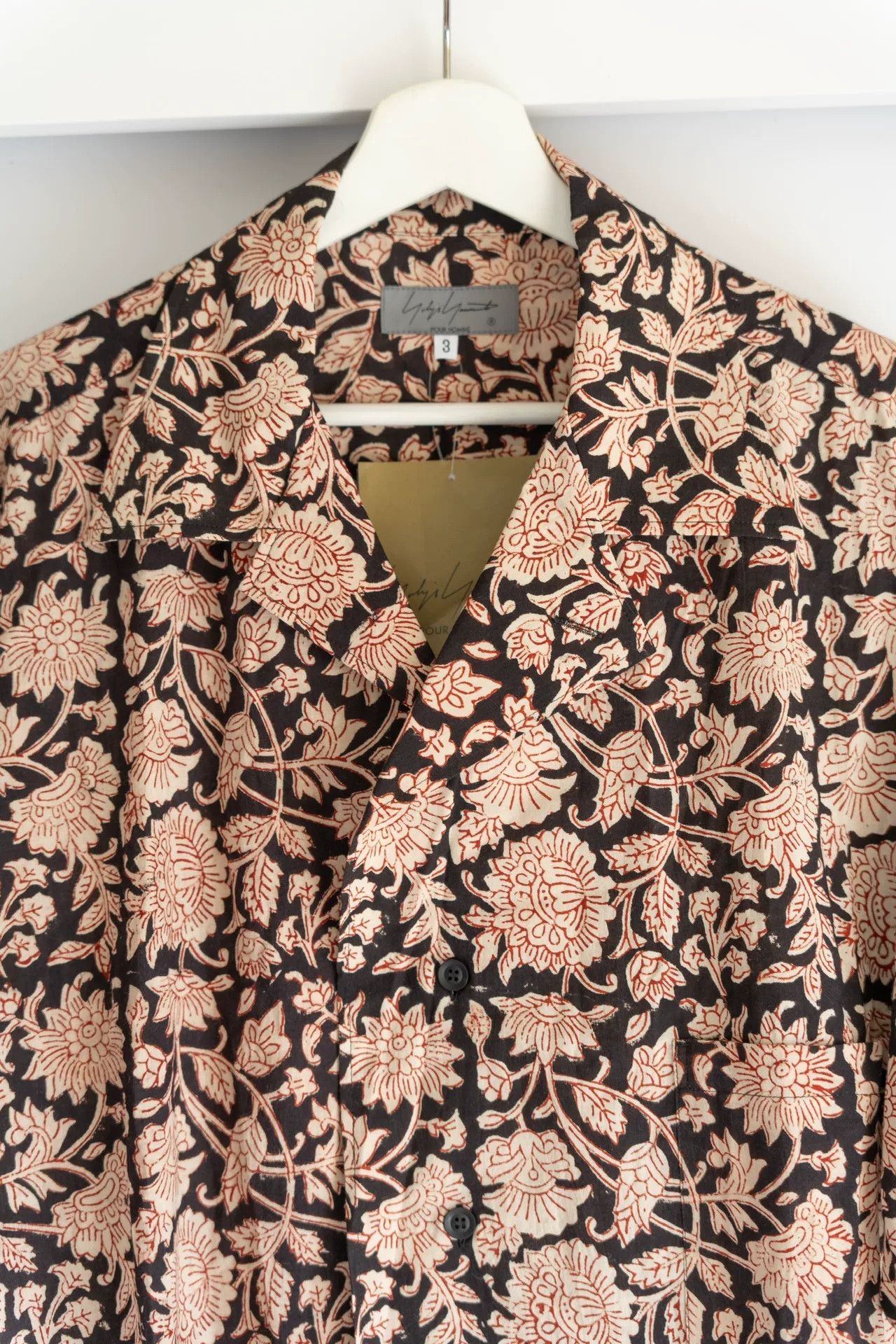 Yohji Yamamoto yohji yamamoto floral short sleeve shirt Size US M / EU 48-50 / 2 - 3 Thumbnail