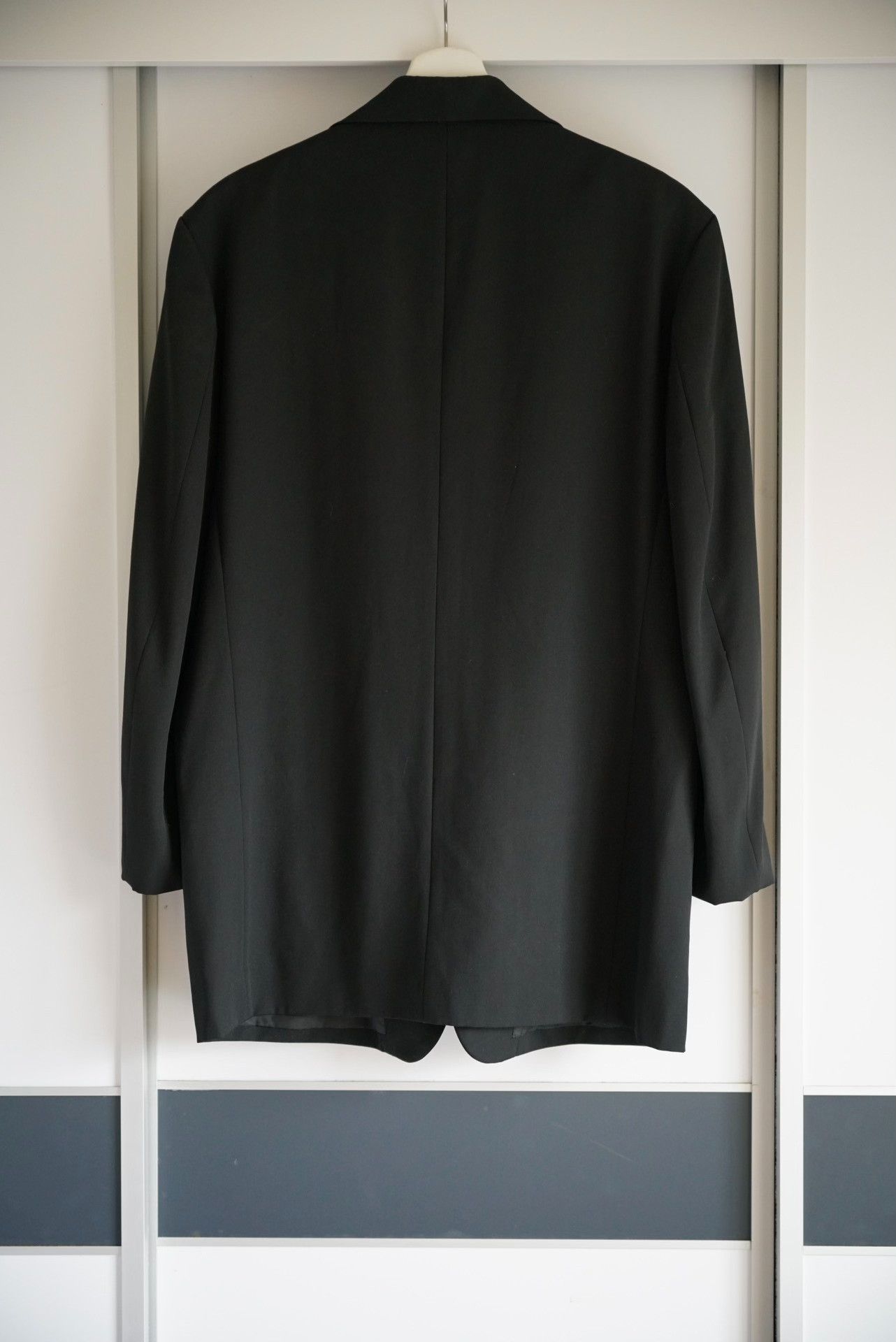 Yohji Yamamoto Yohji Yamamoto Black Wool Suit Jacket Size US L / EU 52-54 / 3 - 2 Thumbnail