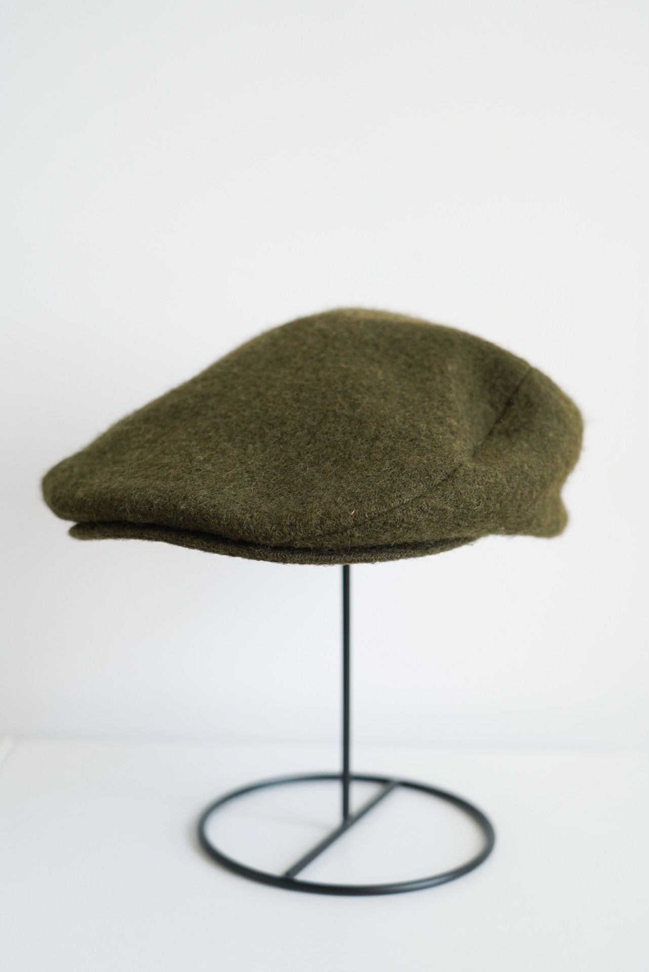 Yohji Yamamoto army green wool beret by Yohji Yamamoto Size ONE SIZE - 2 Thumbnail