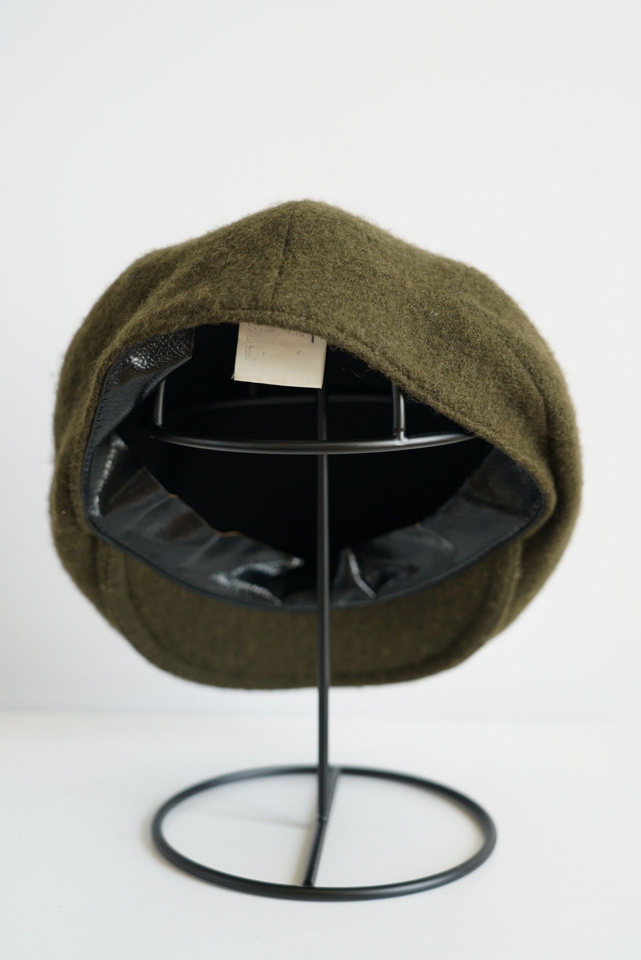Yohji Yamamoto army green wool beret by Yohji Yamamoto Size ONE SIZE - 5 Thumbnail