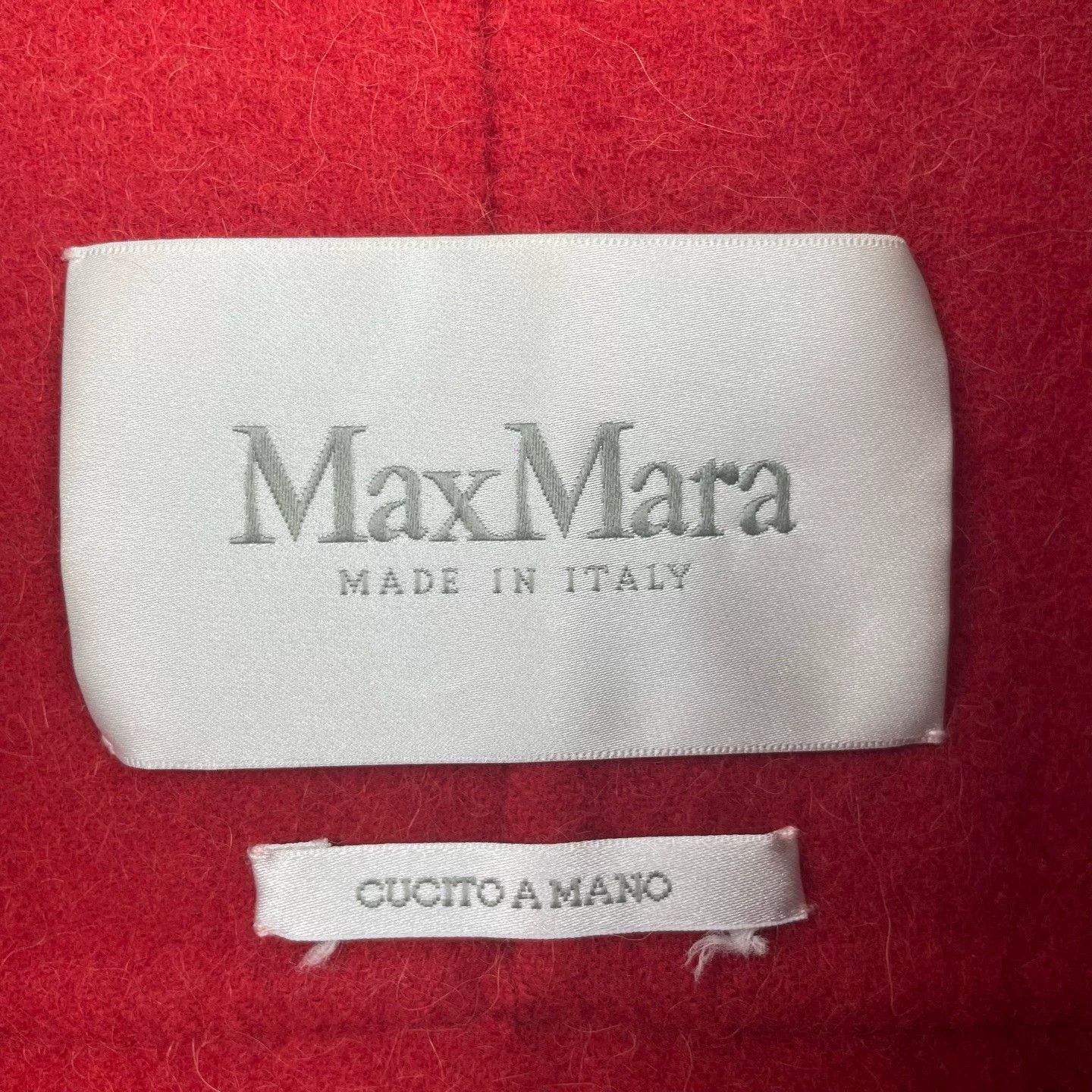 Max Mara red Maxmara coat for women Size US S / EU 44-46 / 1 - 2 Thumbnail