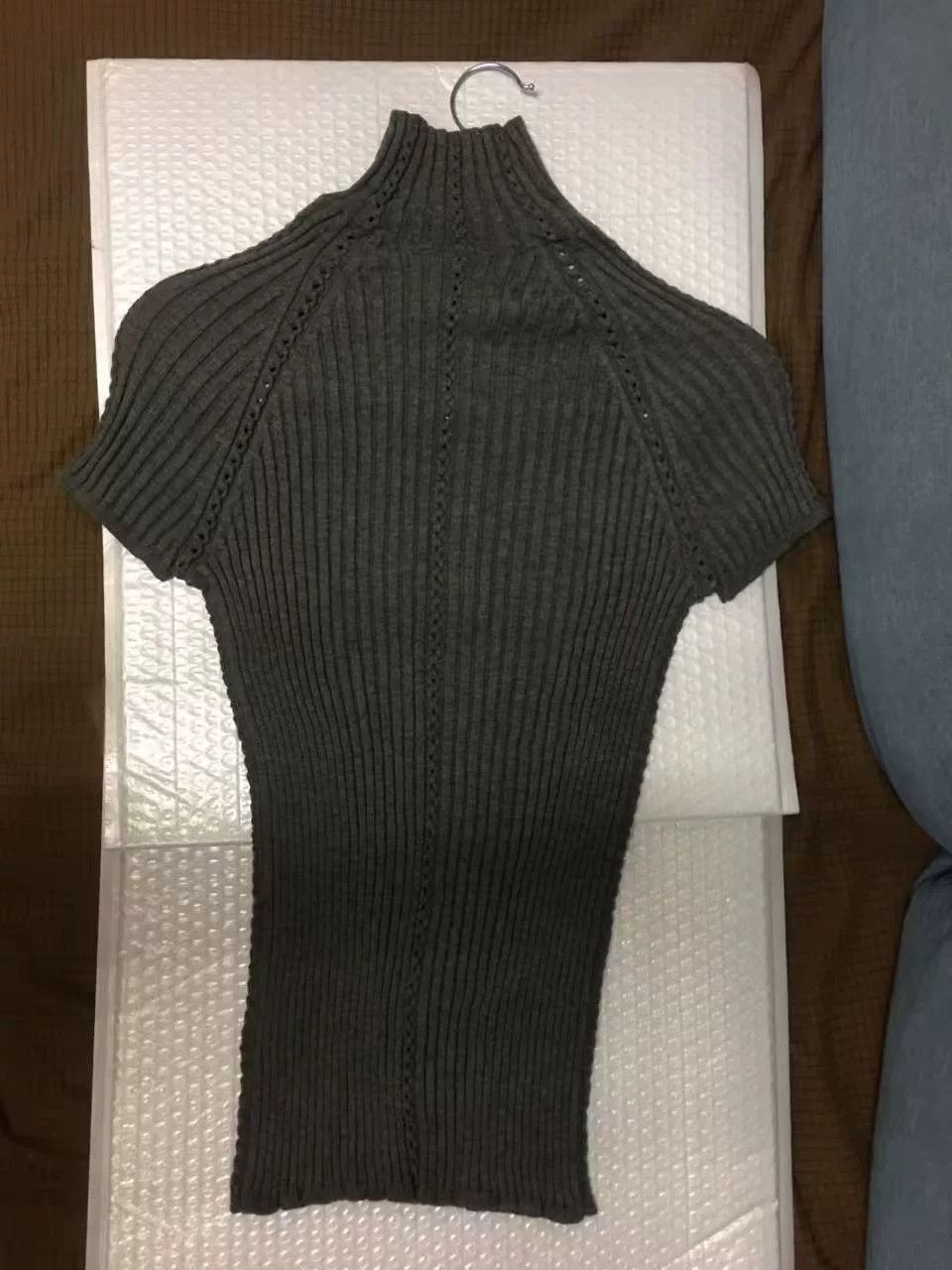 Hermes Hermès Mock Neck Knit Short Sleeve Size US S / EU 44-46 / 1 - 4 Thumbnail