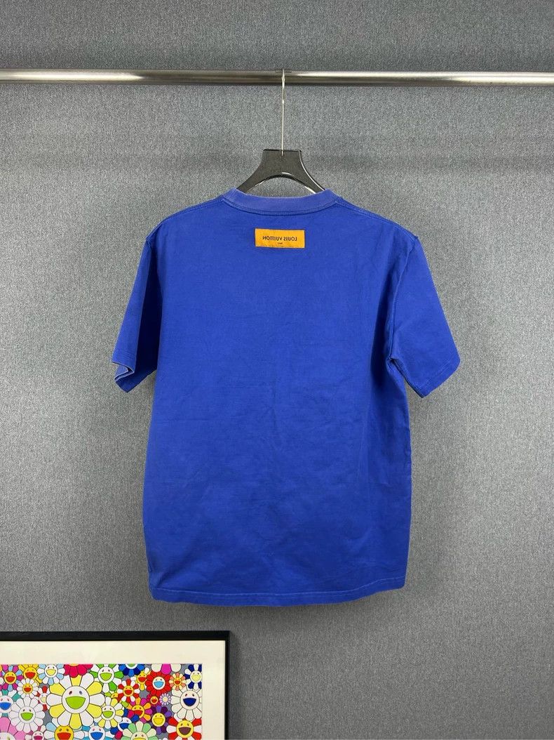 Louis Vuitton LOUIS VUITTON Embossed Collar T-Shirt Size US XL / EU 56 / 4 - 2 Thumbnail