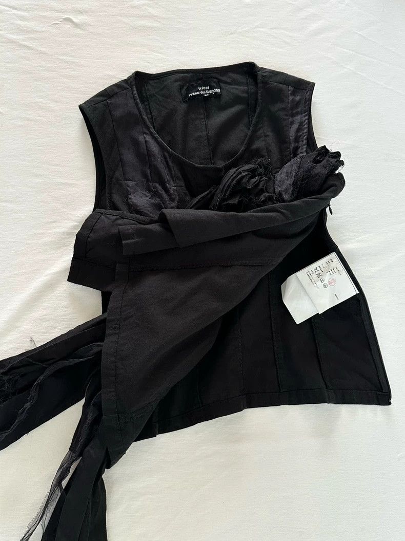 Comme des Garcons Comme des Garçons 2003 Tricot Rose Vest Size US M / EU 48-50 / 2 - 7 Thumbnail