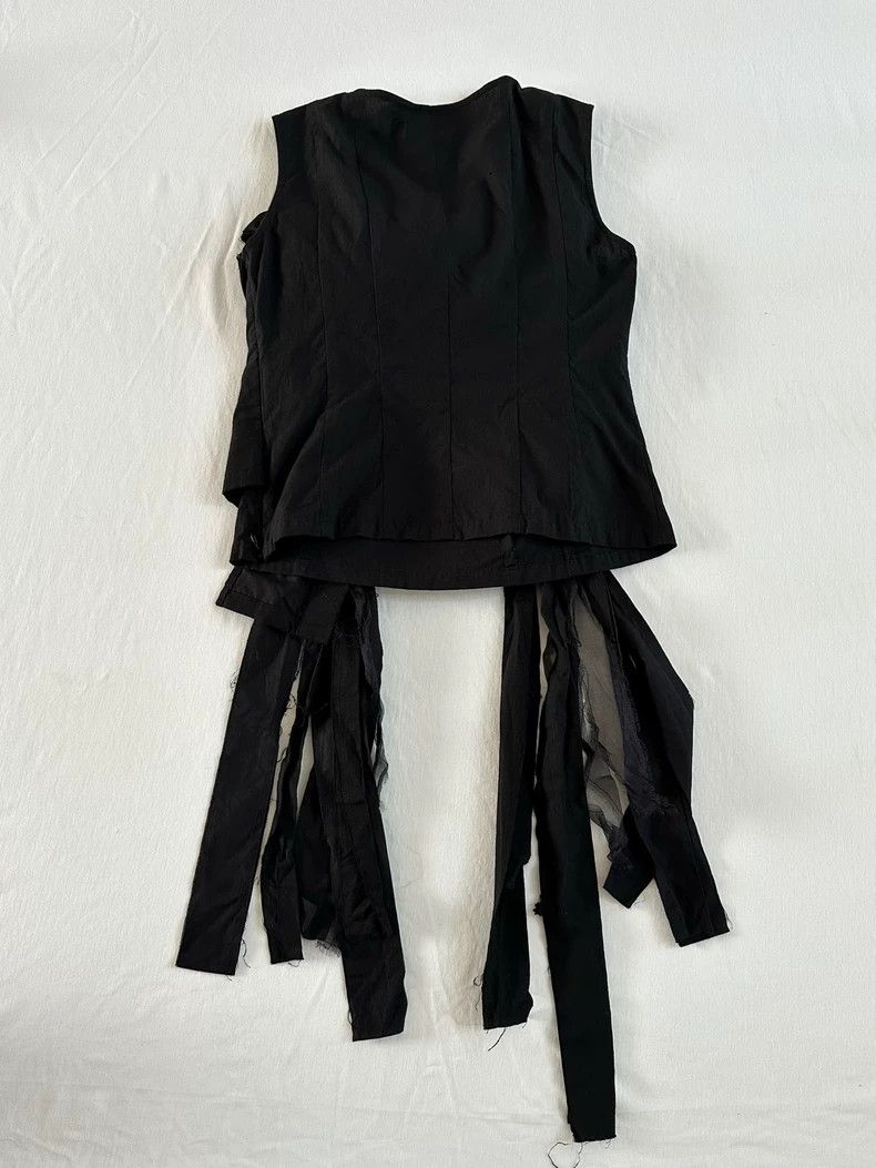 Comme des Garcons Comme des Garçons 2003 Tricot Rose Vest Size US M / EU 48-50 / 2 - 4 Thumbnail