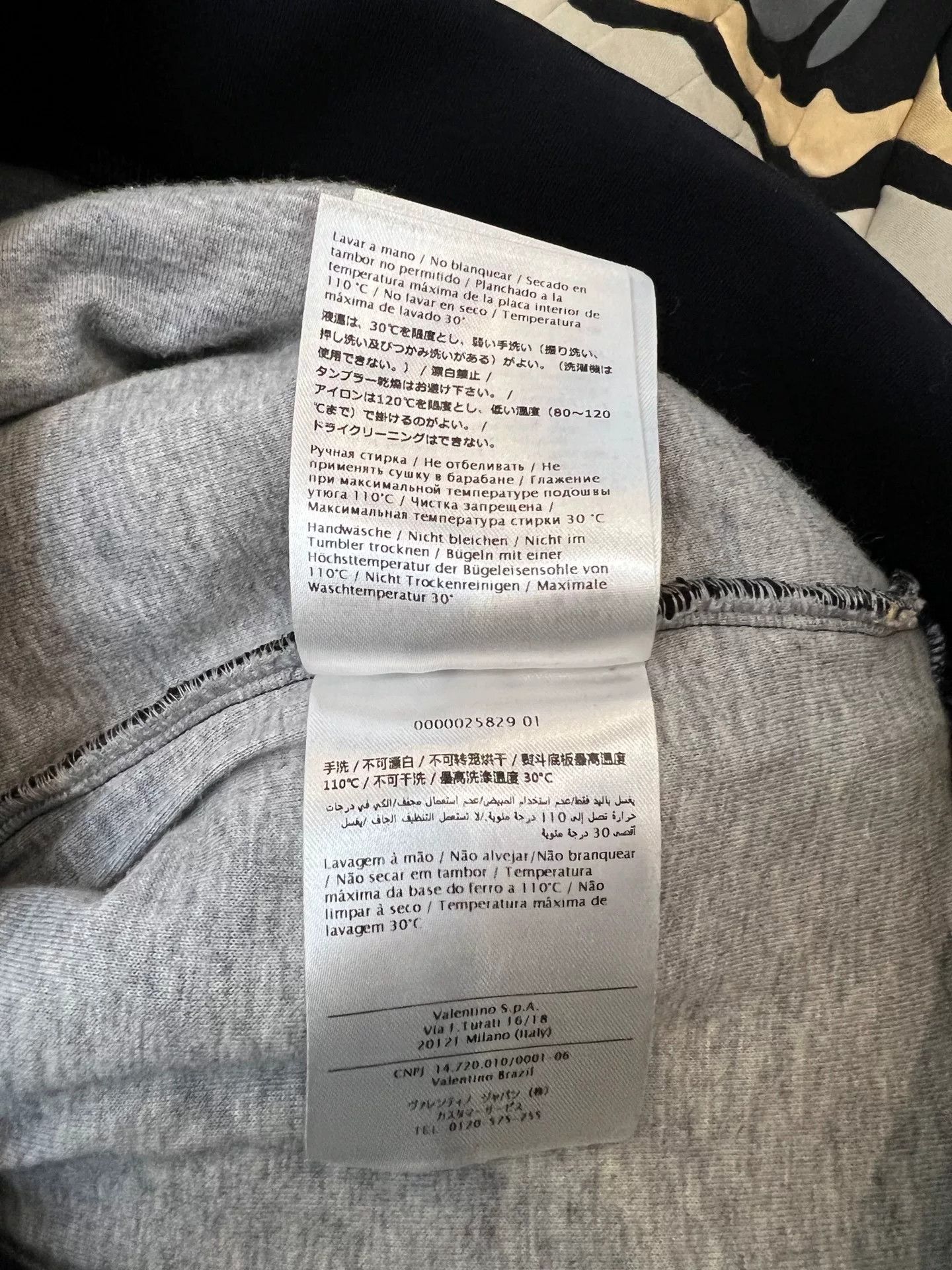 Valentino Valentino Eagle Patch Space Cotton Sweatshirt Size US M / EU 48-50 / 2 - 7 Thumbnail