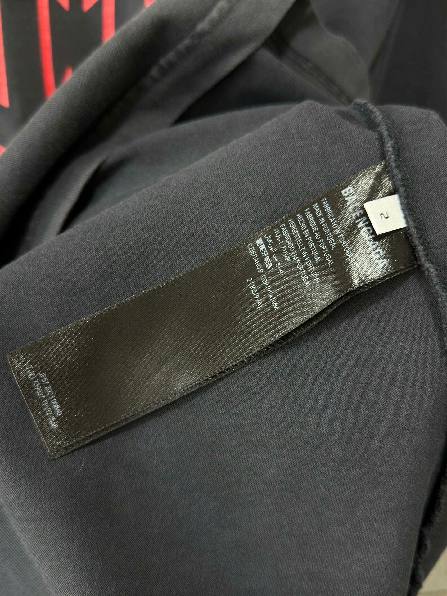 Balenciaga Balenciaga Bitcoin Distressed Longsleeve Size US S / EU 44-46 / 1 - 7 Thumbnail