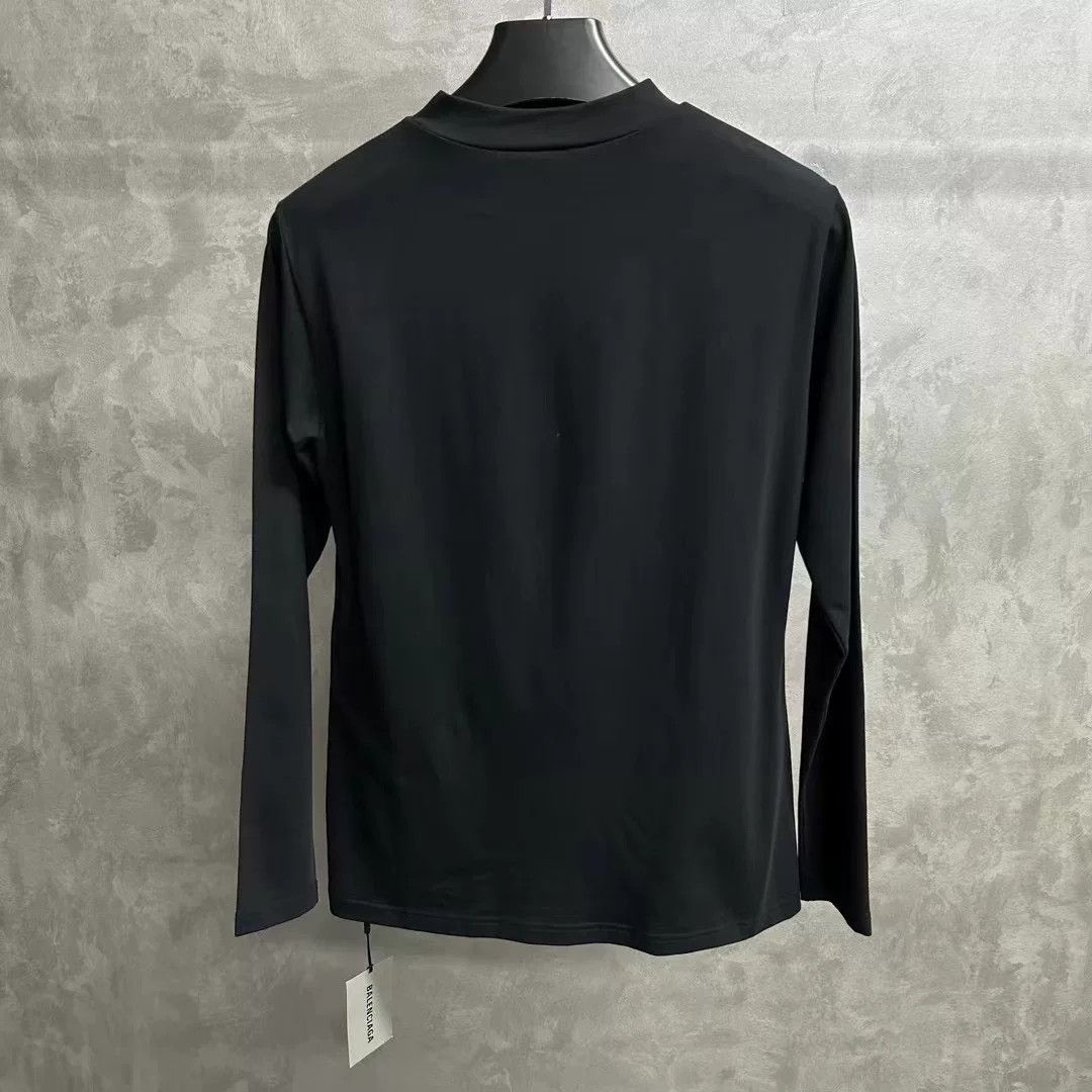 Balenciaga Balenciaga Black Ghost Print Longsleeve Size US L / EU 52-54 / 3 - 2 Thumbnail