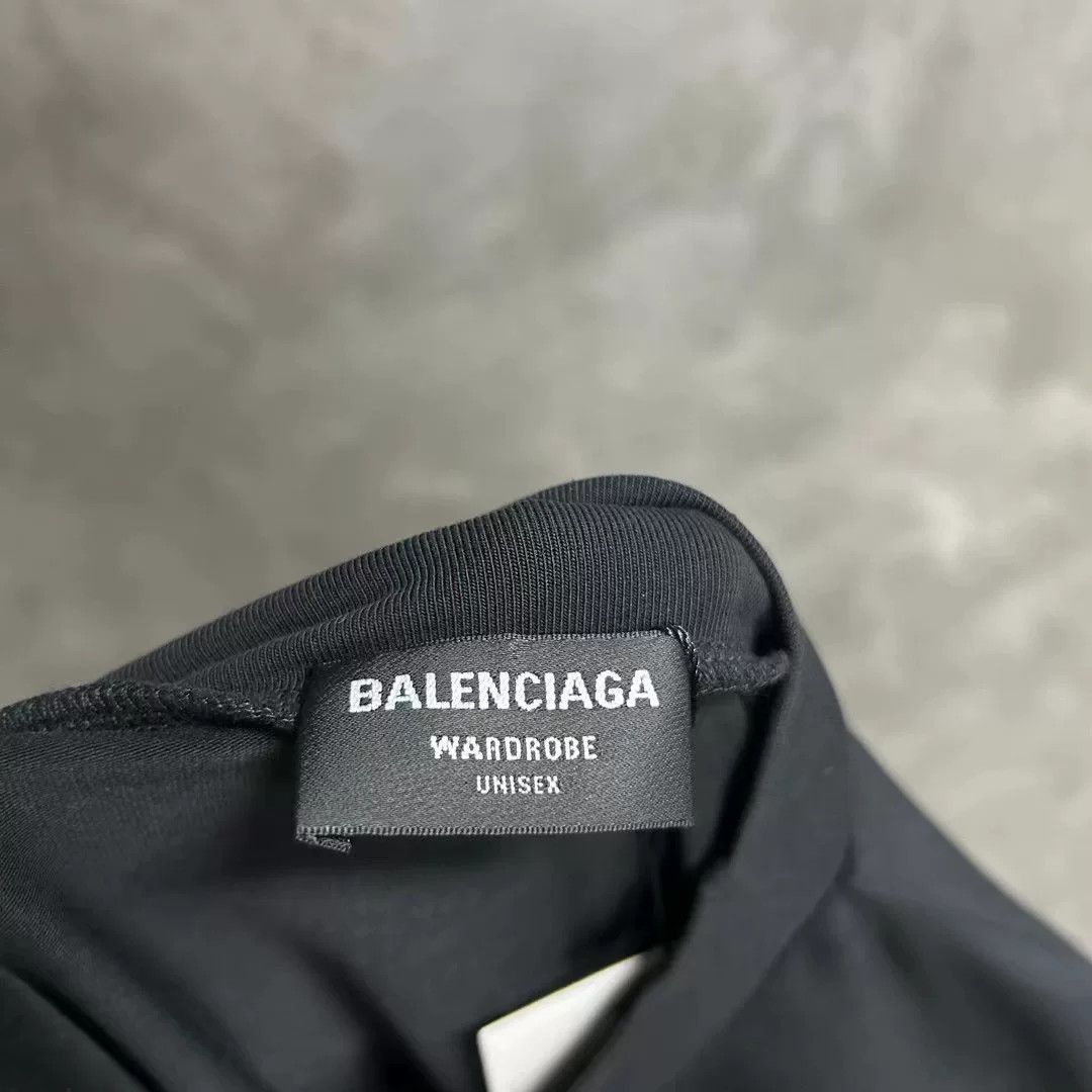 Balenciaga Balenciaga Black Ghost Print Longsleeve Size US L / EU 52-54 / 3 - 3 Thumbnail