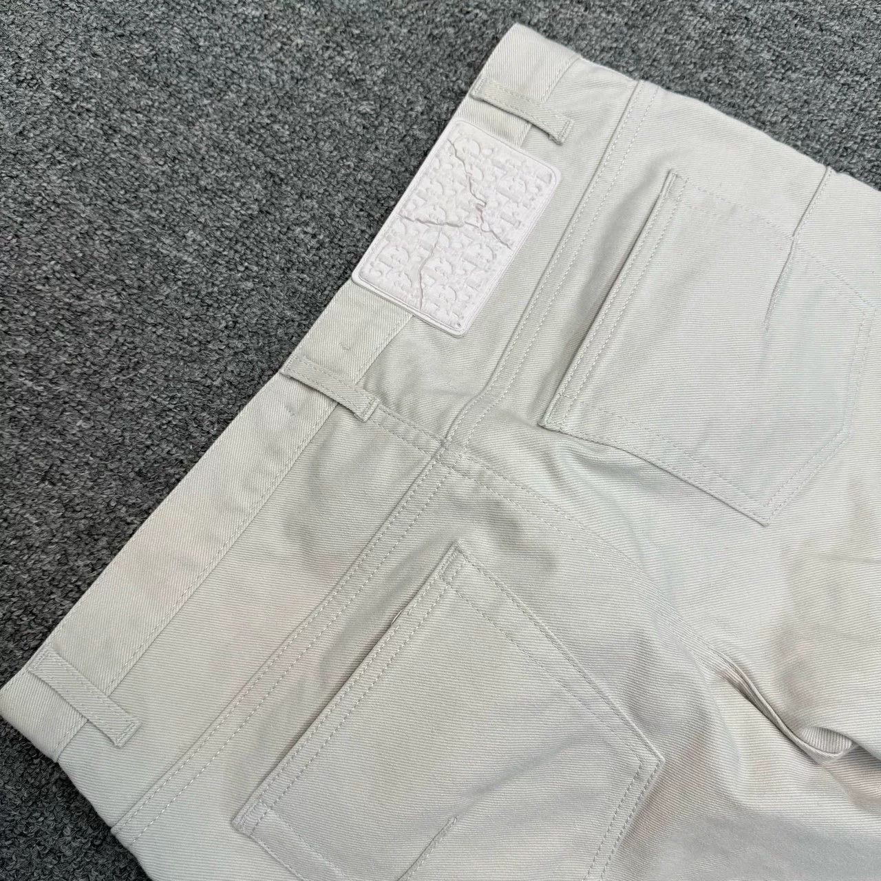 Dior Dior White Casual Pants Size 30 Size US 30 / EU 46 - 4 Thumbnail