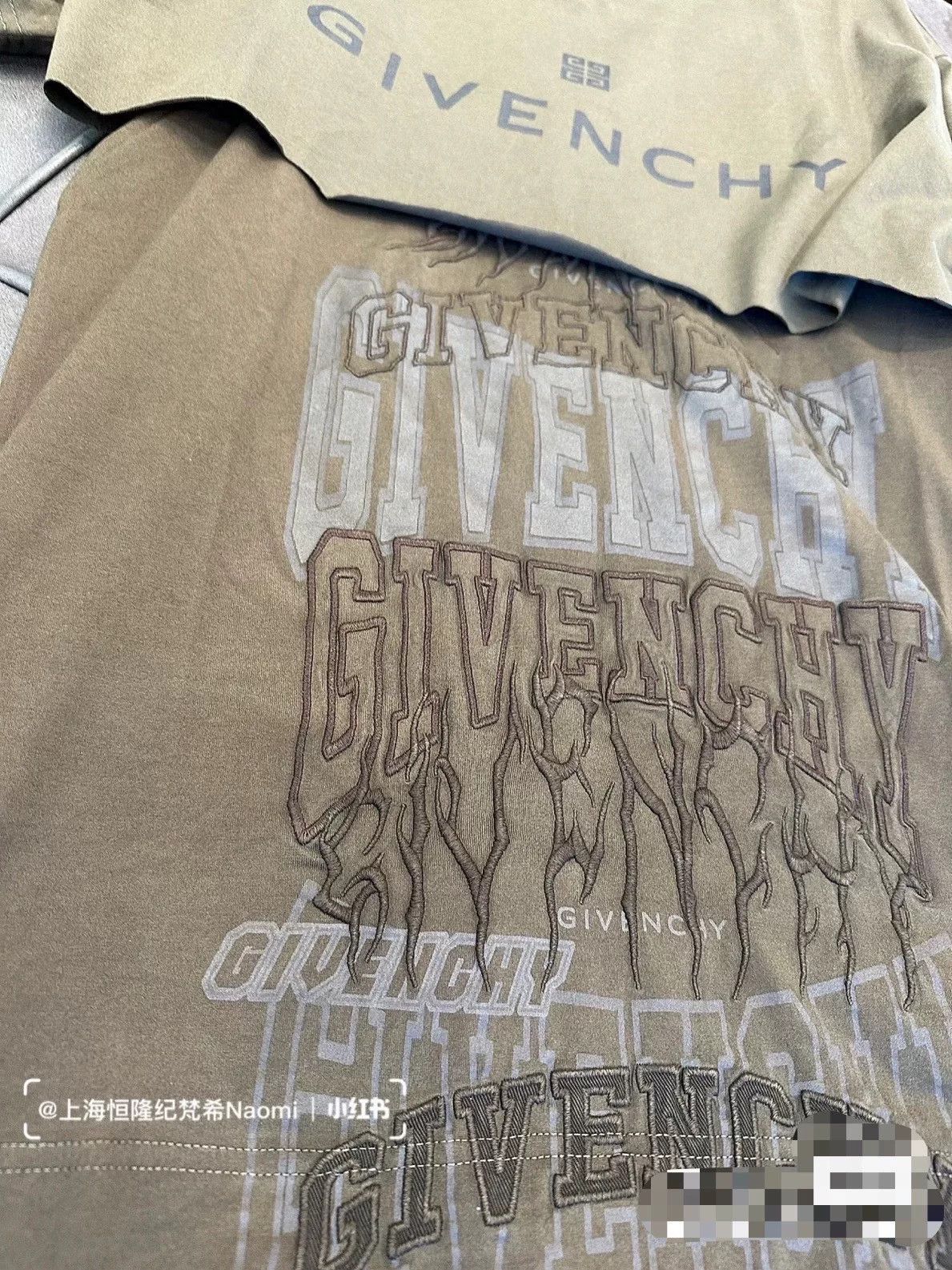 Givenchy Givenchy Runway Layered Short Sleeve T-shirt Size US XL / EU 56 / 4 - 7 Thumbnail