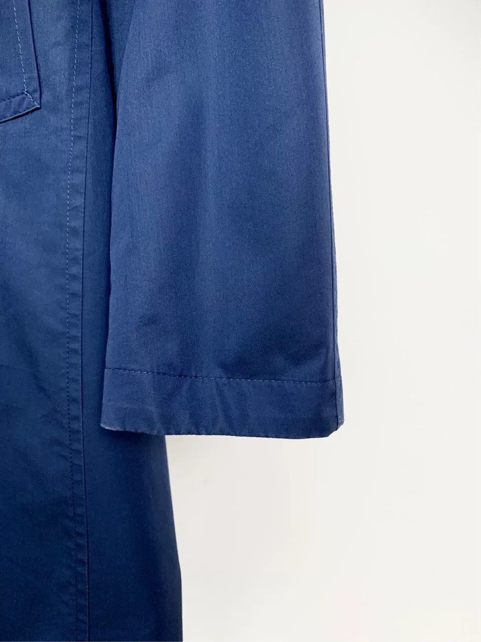 Thom Browne Thom Browne Blue Cotton Long Trench Coat Size US S / EU 44-46 / 1 - 3 Thumbnail