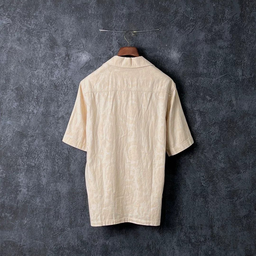 Versace VERSACE Embroidered Short Sleeve Shirt Size US S / EU 44-46 / 1 - 2 Thumbnail