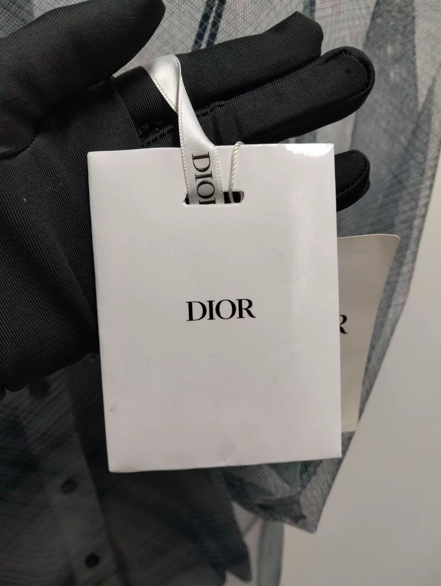 Dior dior checkered mesh two-piece shirt set Size US S / EU 44-46 / 1 - 5 Thumbnail