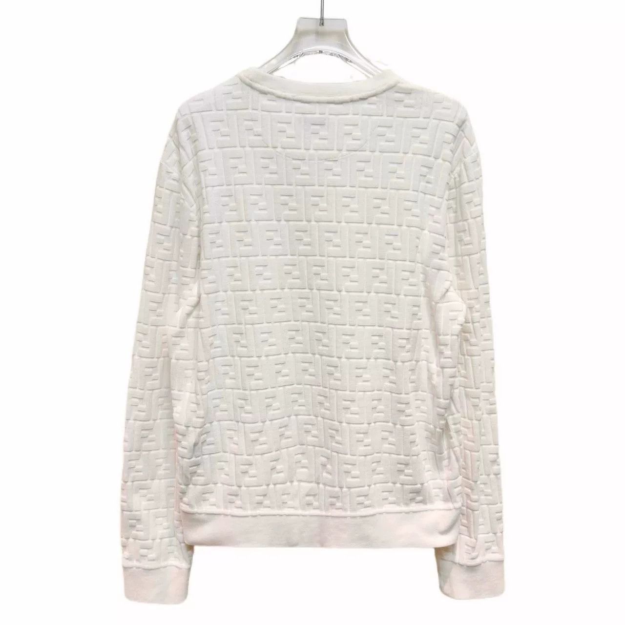 Fendi fendi men's logo patterned long sleeve sweater Size US M / EU 48-50 / 2 - 2 Thumbnail