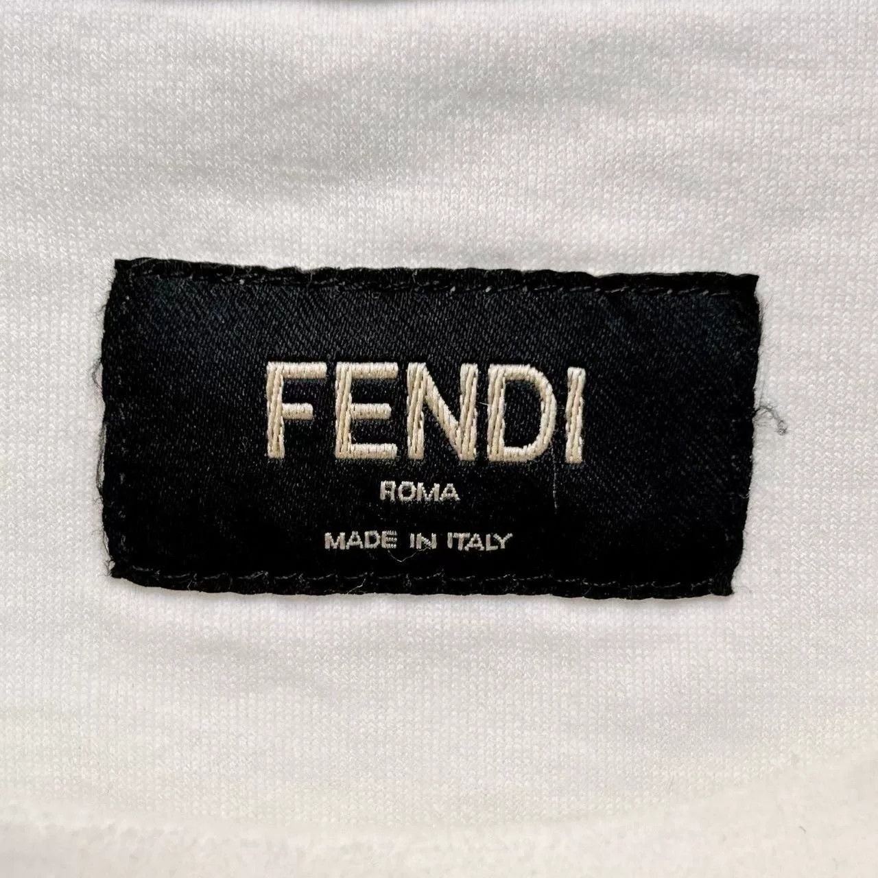 Fendi fendi men's logo patterned long sleeve sweater Size US M / EU 48-50 / 2 - 5 Thumbnail