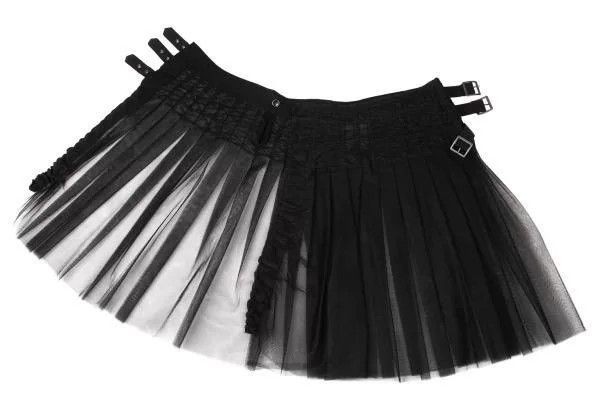 Junya Watanabe junya watanabe black tulle wrap skirt Size US 26 / EU 42 - 5 Thumbnail