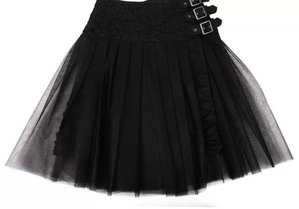 Junya Watanabe junya watanabe black tulle wrap skirt Size US 26 / EU 42 - 4 Thumbnail