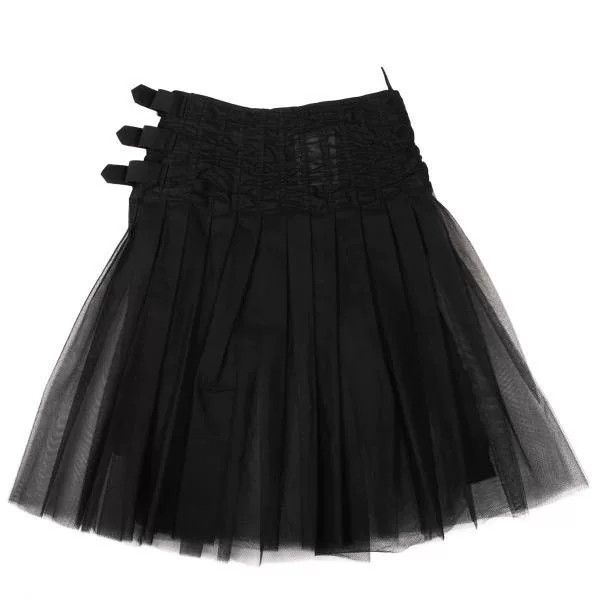 Junya Watanabe junya watanabe black tulle wrap skirt Size US 26 / EU 42 - 6 Thumbnail