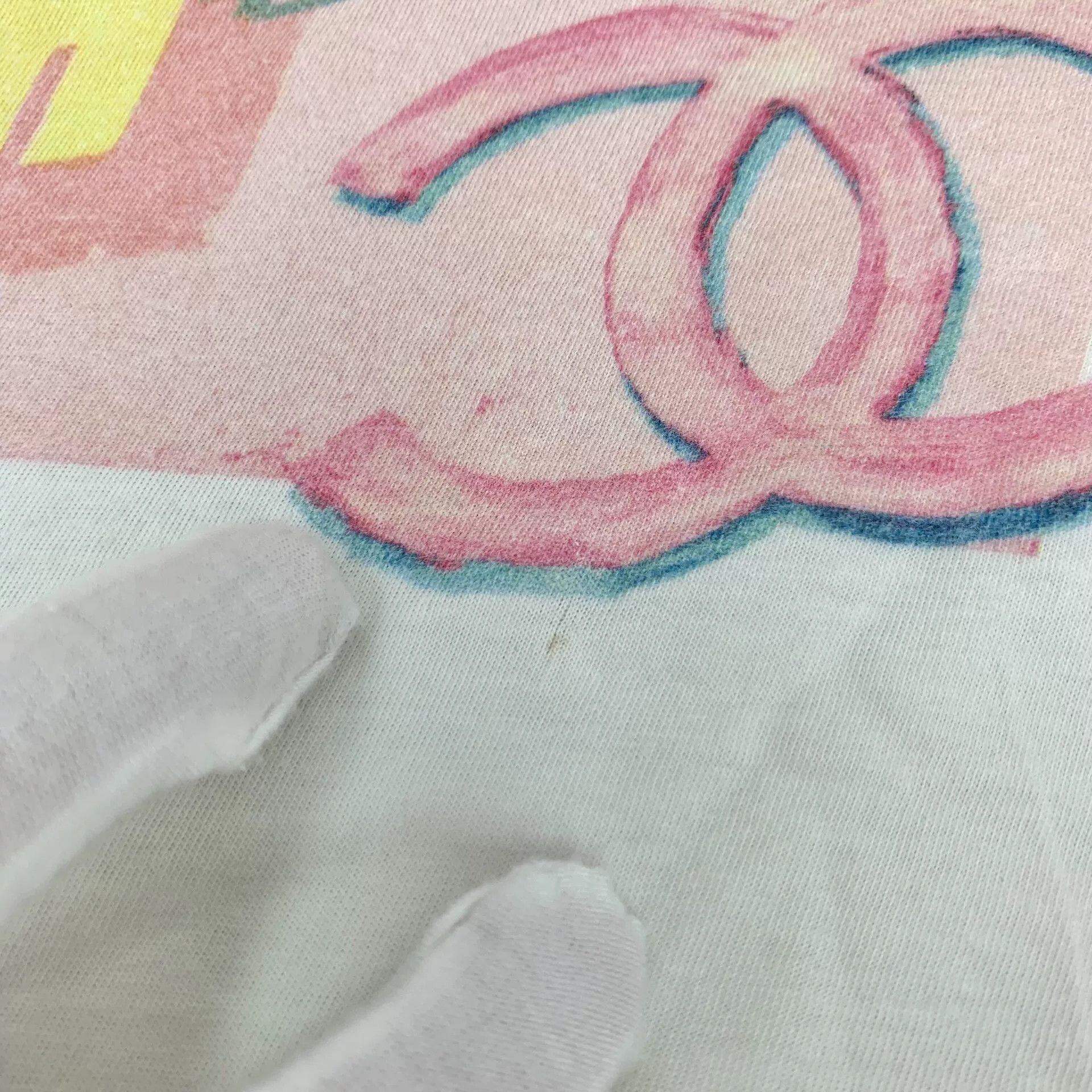 Chanel chanel cuba series logo print tshirt Size US S / EU 44-46 / 1 - 8 Thumbnail