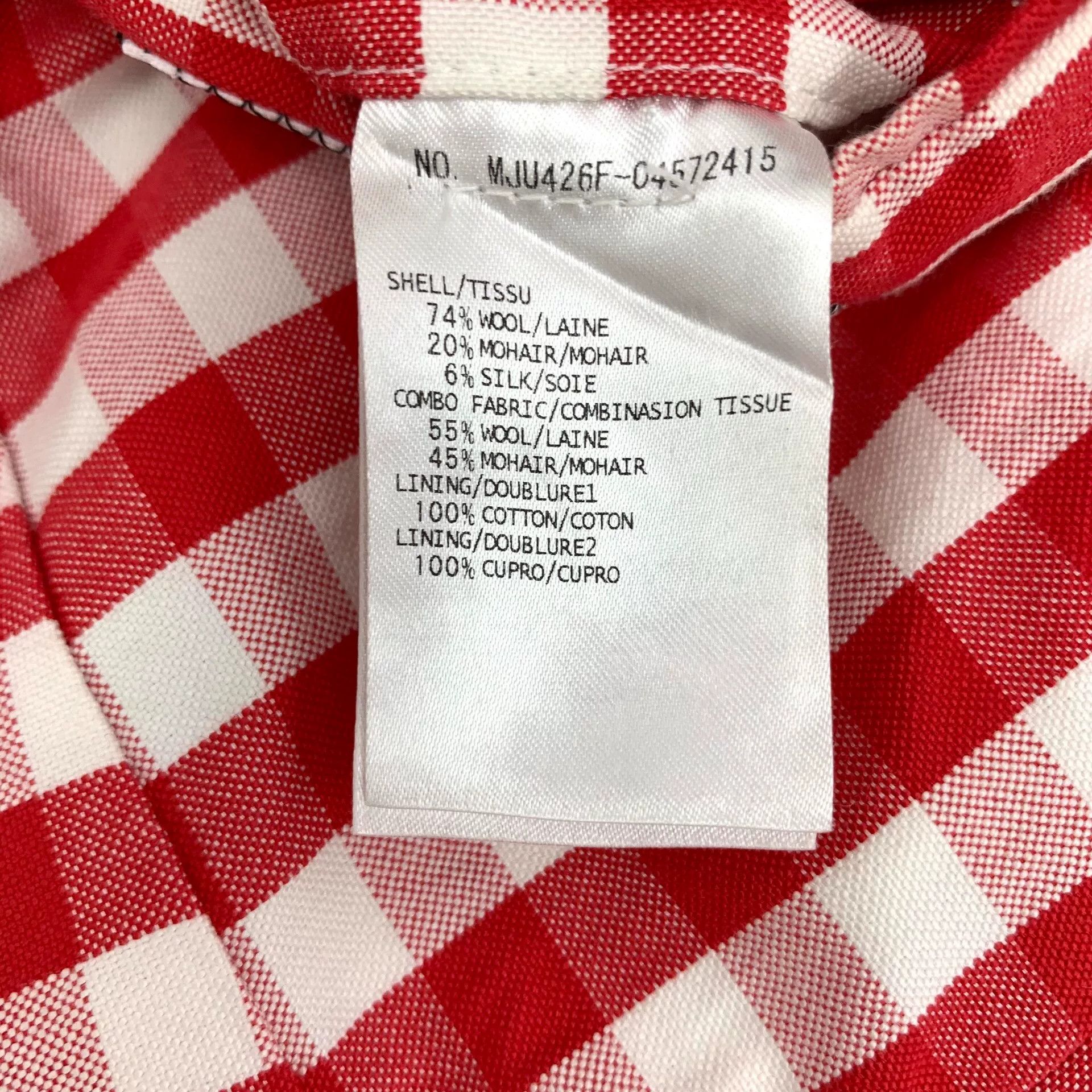 Thom Browne thom browne color-block wool blazer jacket Size US S / EU 44-46 / 1 - 7 Thumbnail
