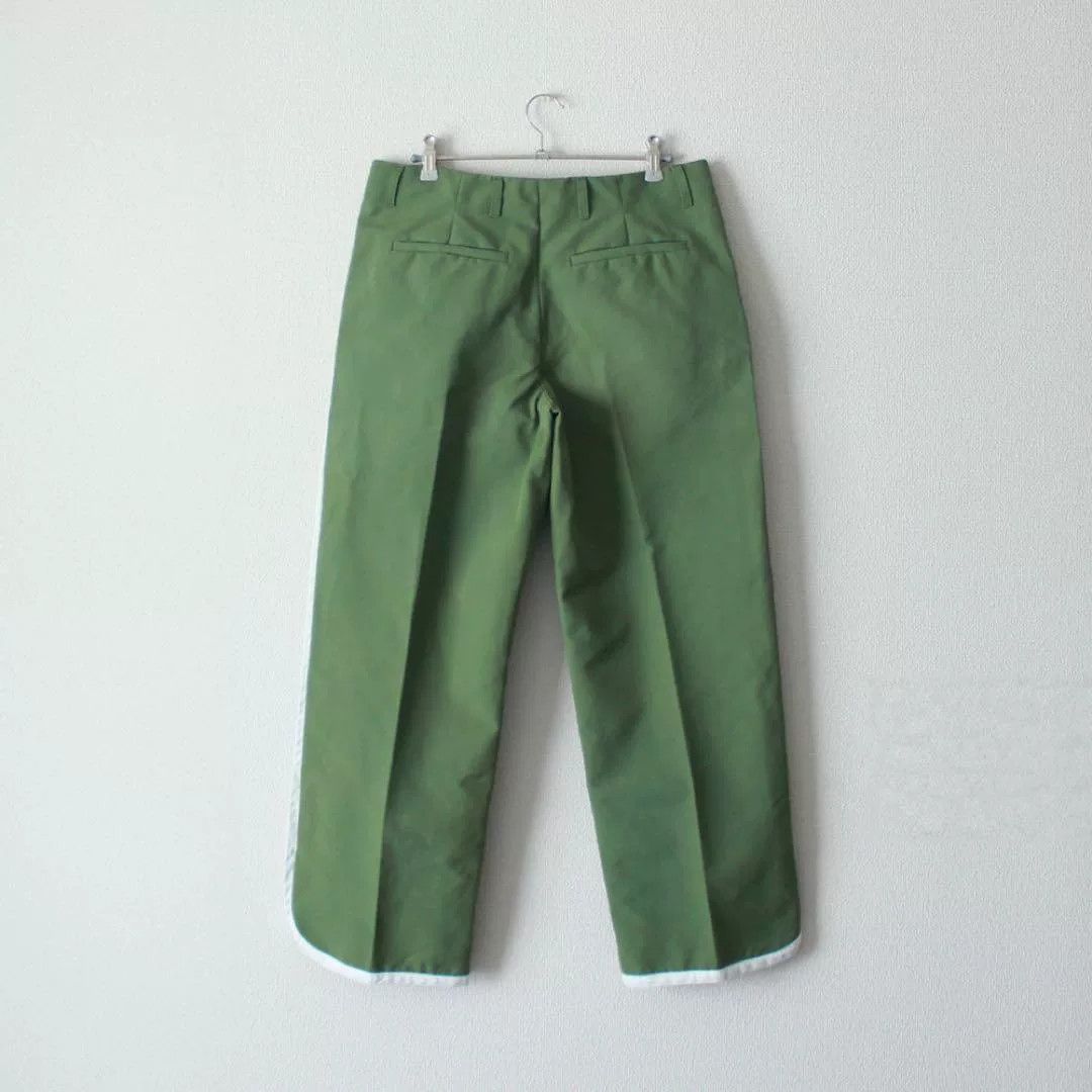 Dries Van Noten dries van noten green wide-leg trousers Size 38" / US 16 / IT 52 - 5 Thumbnail