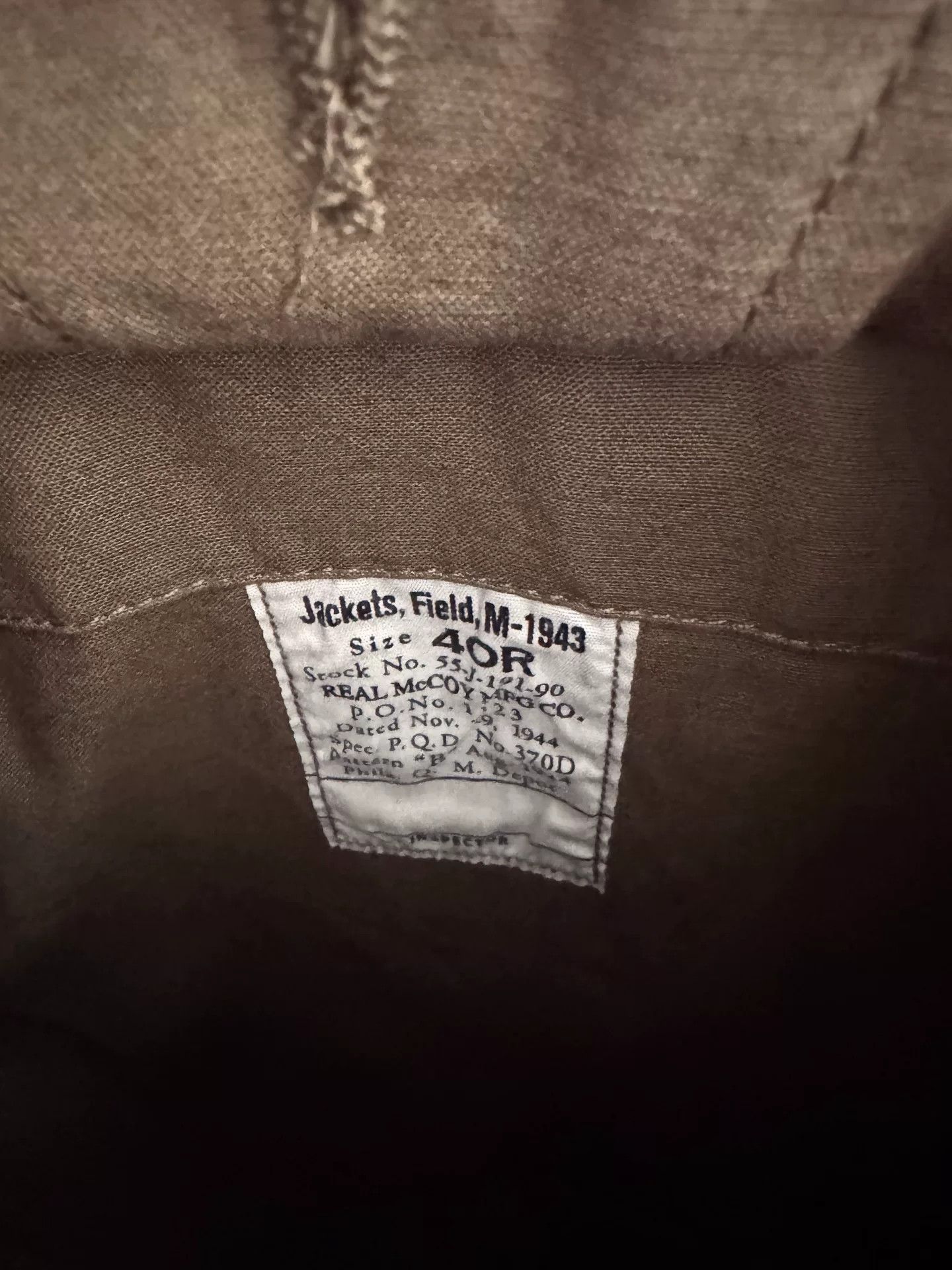 The Real McCoy's The Real McCoy M43 Jacket Size 40R Size US M / EU 48-50 / 2 - 5 Thumbnail