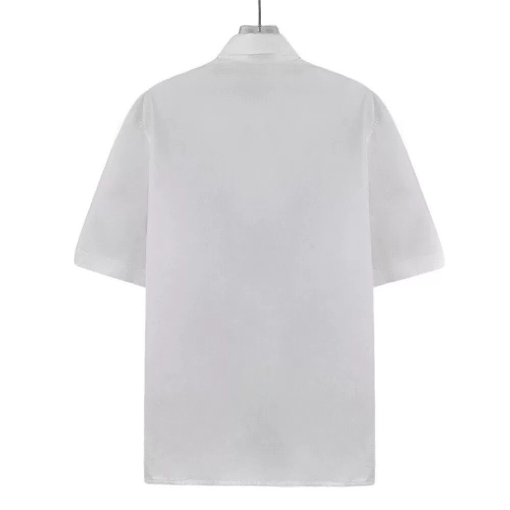 Dior dior x denim tears white short sleeve shirt Size US M / EU 48-50 / 2 - 2 Thumbnail