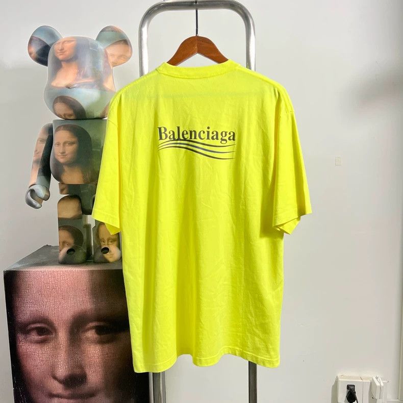 Balenciaga Balenciaga Wave Print Short Sleeve Tee Size US XS / EU 42 / 0 - 2 Thumbnail