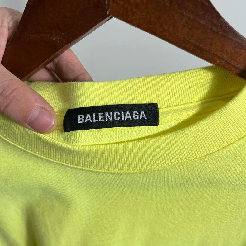 Balenciaga Balenciaga Wave Print Short Sleeve Tee Size US XS / EU 42 / 0 - 3 Thumbnail