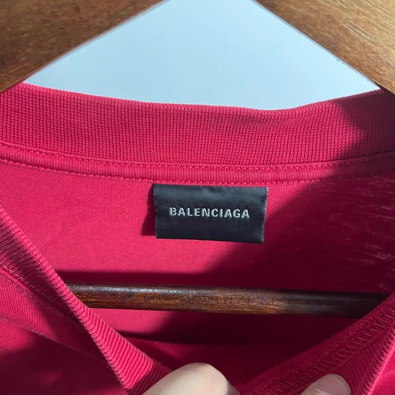 Balenciaga Balenciaga Wave Graphic Short Sleeve Tee Size US L / EU 52-54 / 3 - 3 Thumbnail