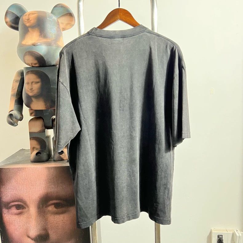 Balenciaga Balenciaga Double Hook Embroidered Tee Size US XS / EU 42 / 0 - 2 Thumbnail