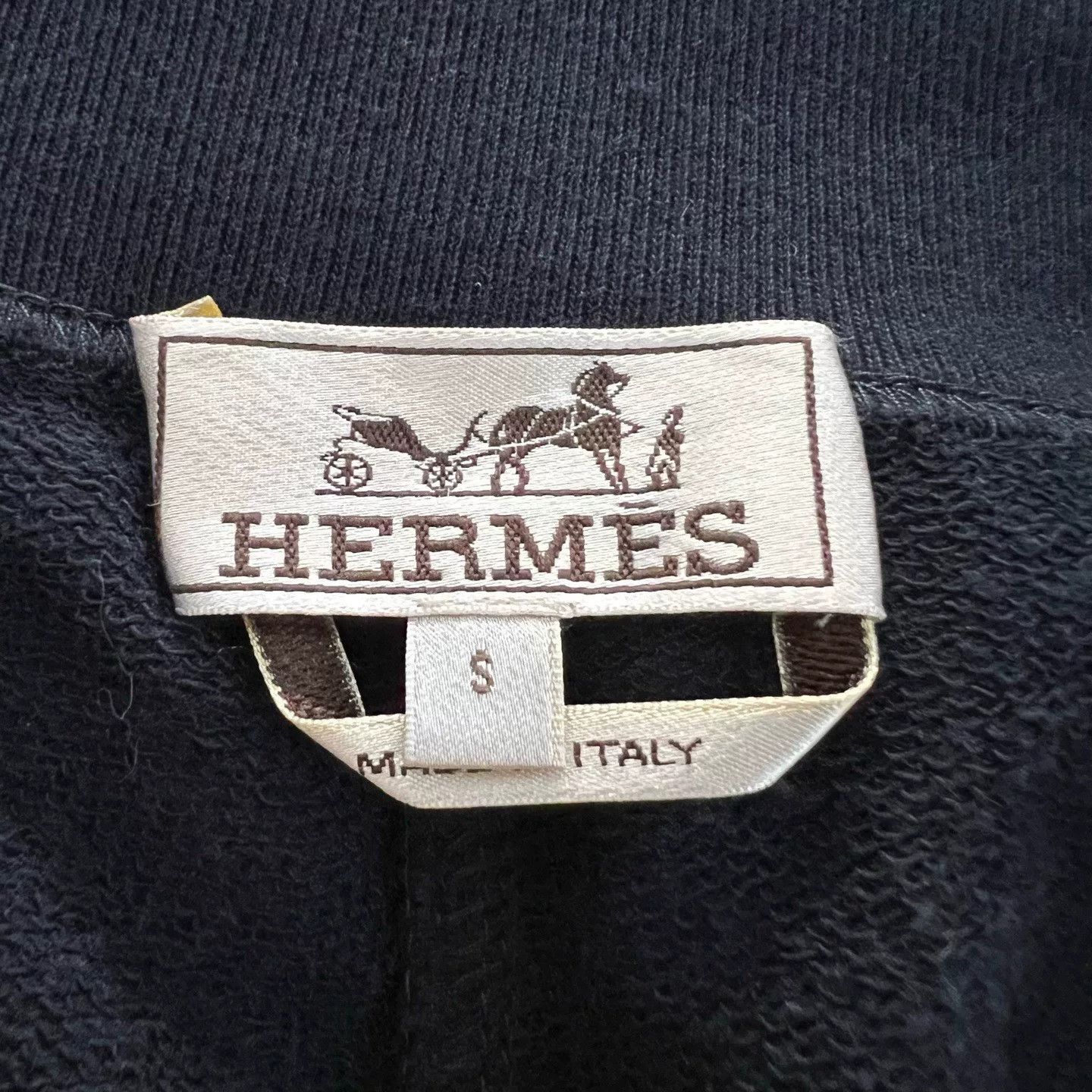 Hermes HERMES Side Stripe Drawstring Casual Pants Size US 26 / EU 42 - 3 Thumbnail