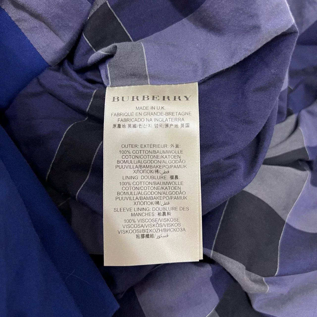 Burberry Burberry Electric Blue Trench Coat Size US M / EU 48-50 / 2 - 4 Thumbnail