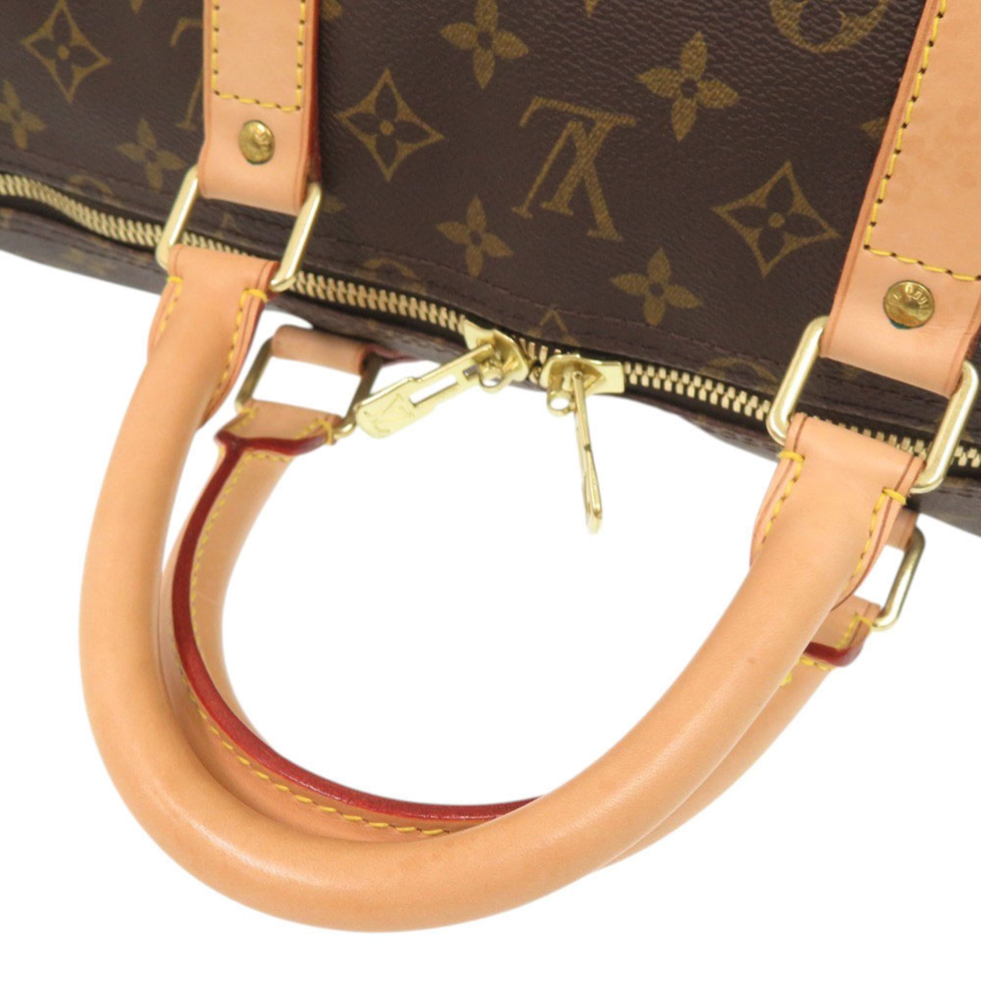 Louis Vuitton Excellent condition Louis Vuitton Keepall 55 Monogram M41424 Brown Boston Bag LV 1237LOUIS VUITTON Size ONE SIZE - 5 Thumbnail
