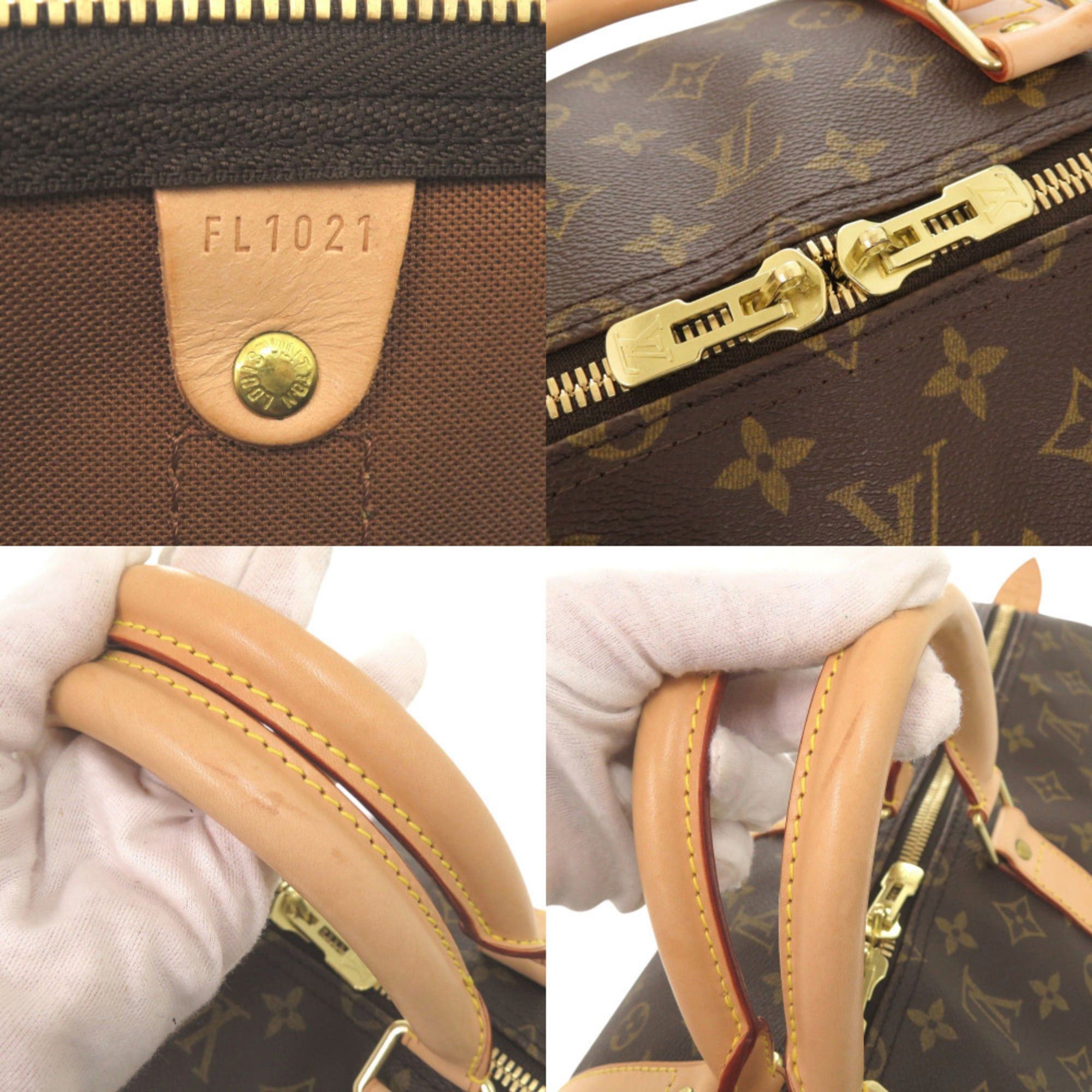 Louis Vuitton Excellent condition Louis Vuitton Keepall 55 Monogram M41424 Brown Boston Bag LV 1237LOUIS VUITTON Size ONE SIZE - 9 Thumbnail