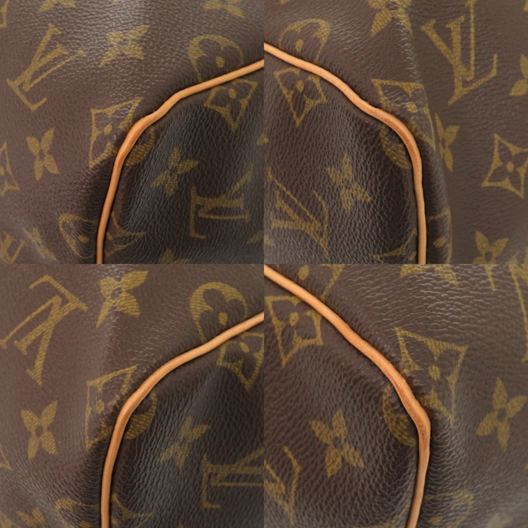 Louis Vuitton Excellent condition Louis Vuitton Keepall 55 Monogram M41424 Brown Boston Bag LV 1237LOUIS VUITTON Size ONE SIZE - 4 Thumbnail