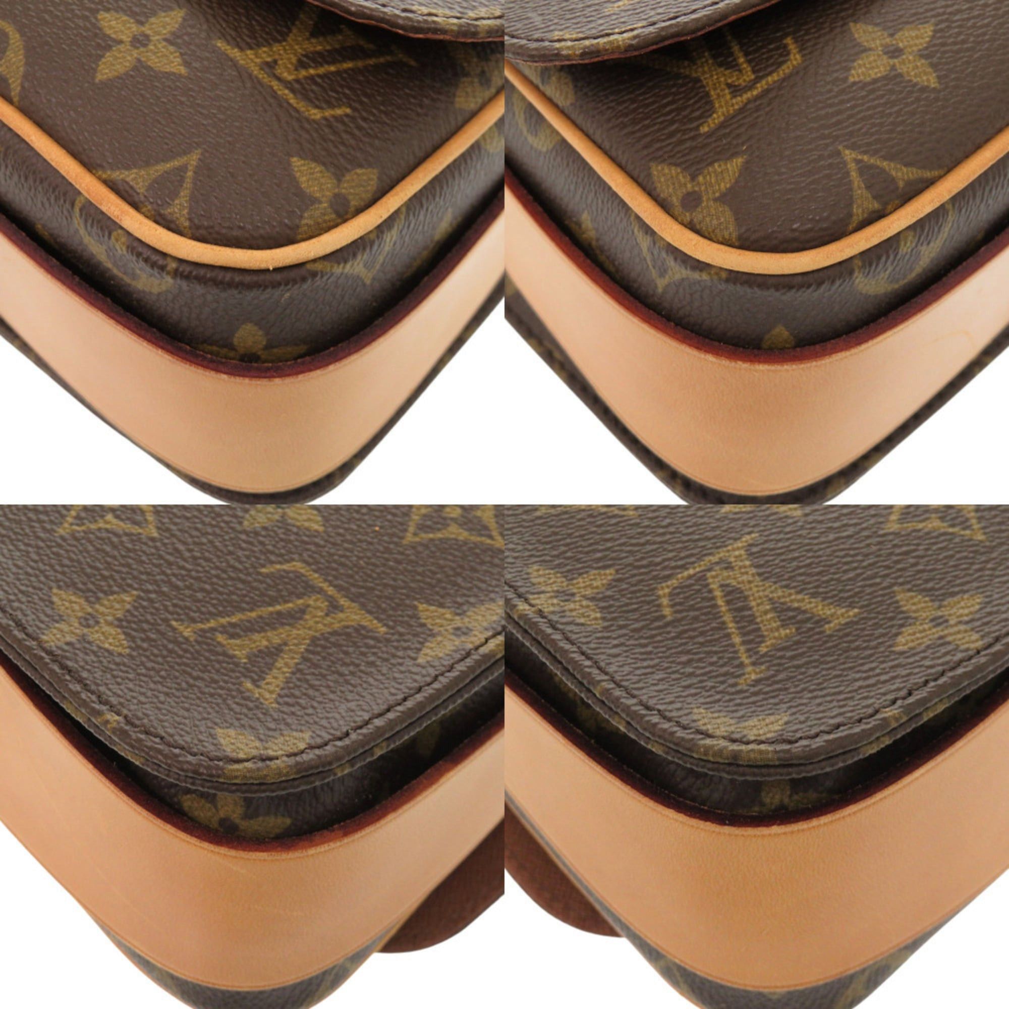 Louis Vuitton Louis Vuitton Cartesiere 22 Monogram M51253 Brown Shoulder Bag LV 0160LOUIS VUITTON Size ONE SIZE - 4 Thumbnail