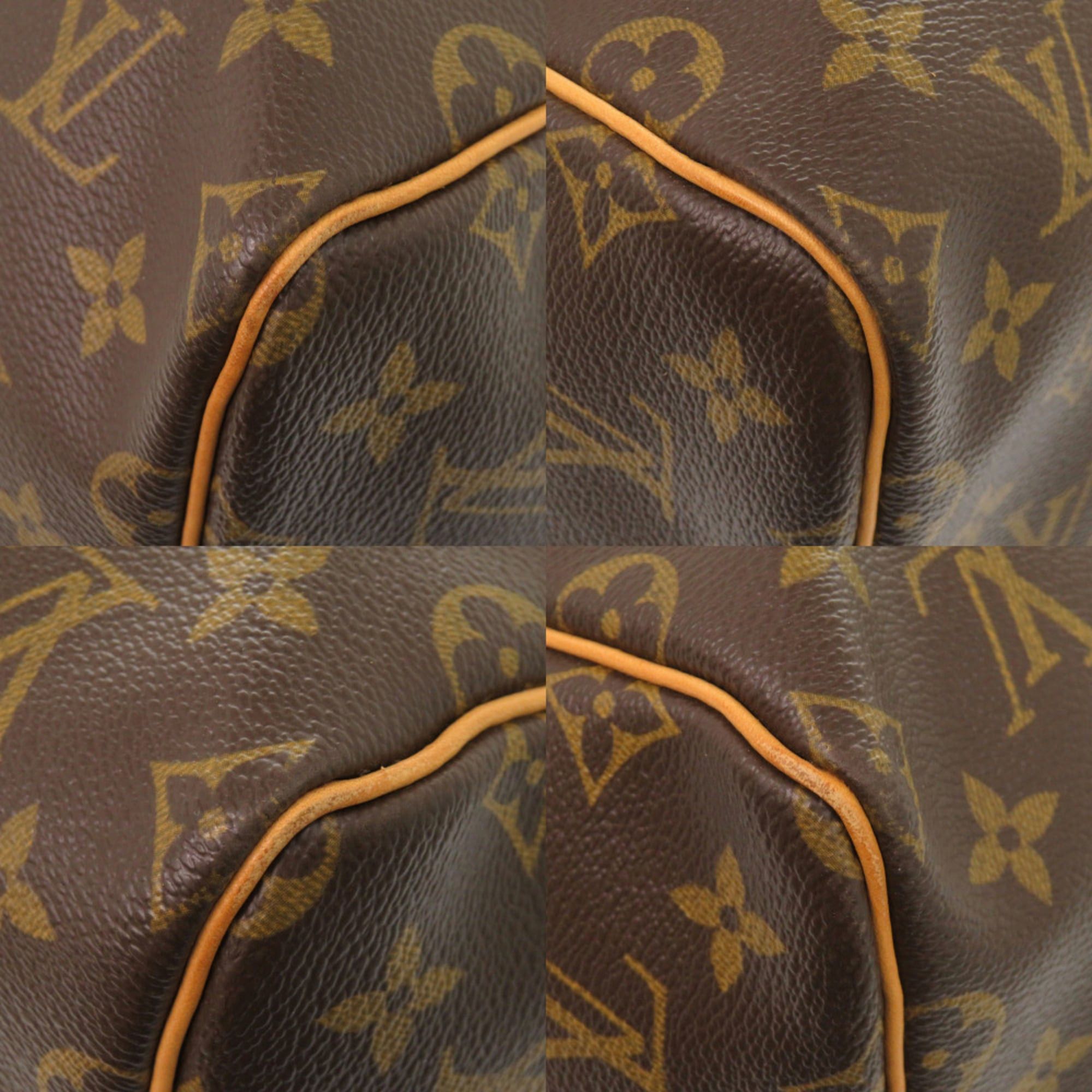 Louis Vuitton Louis Vuitton Keepall 55 Monogram M41424 Brown Boston Bag LV 0692LOUIS VUITTON Size ONE SIZE - 7 Thumbnail