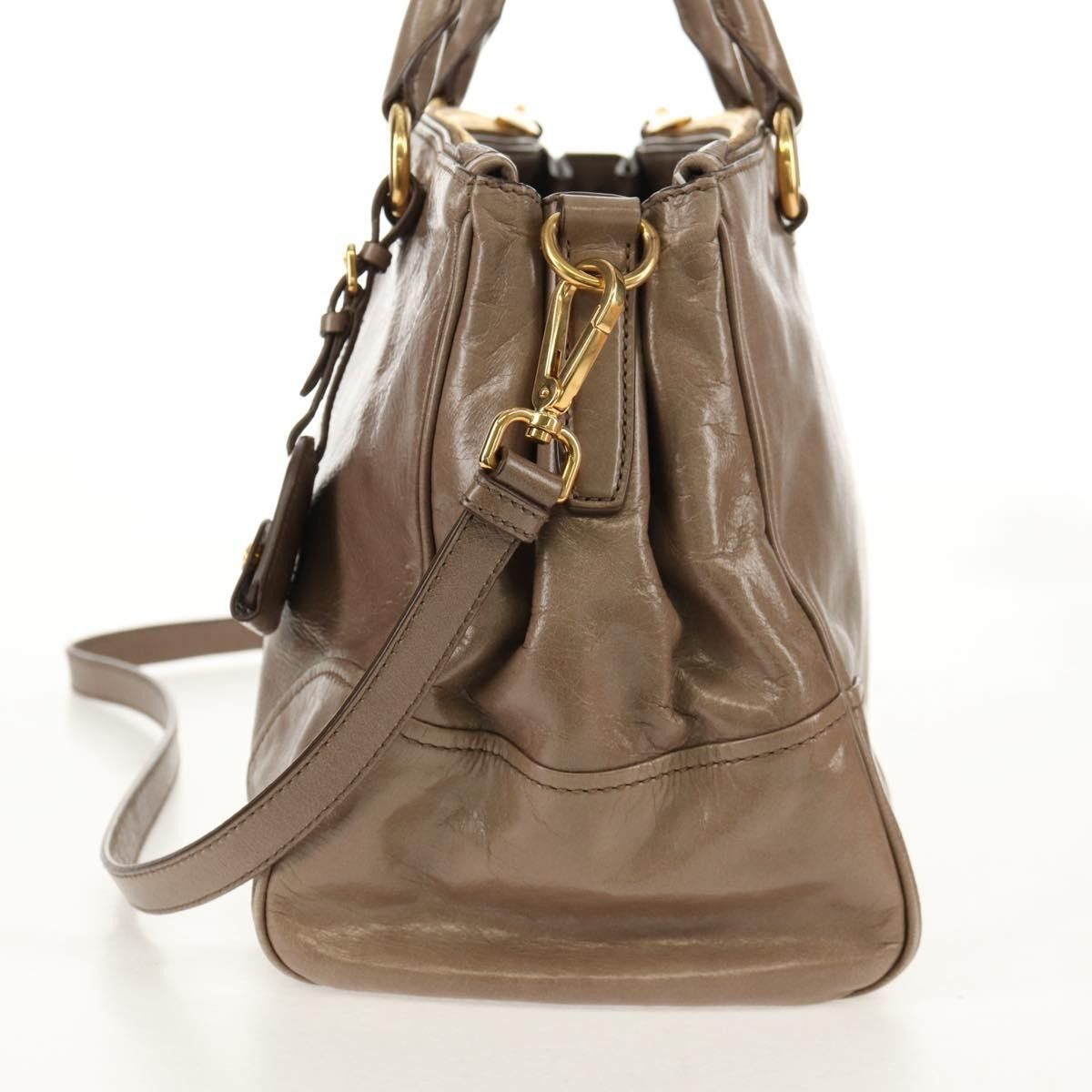 Miu Miu Miu Miu Double Zip Convertible Satchel Vitello Shine Size ONE SIZE - 3 Thumbnail