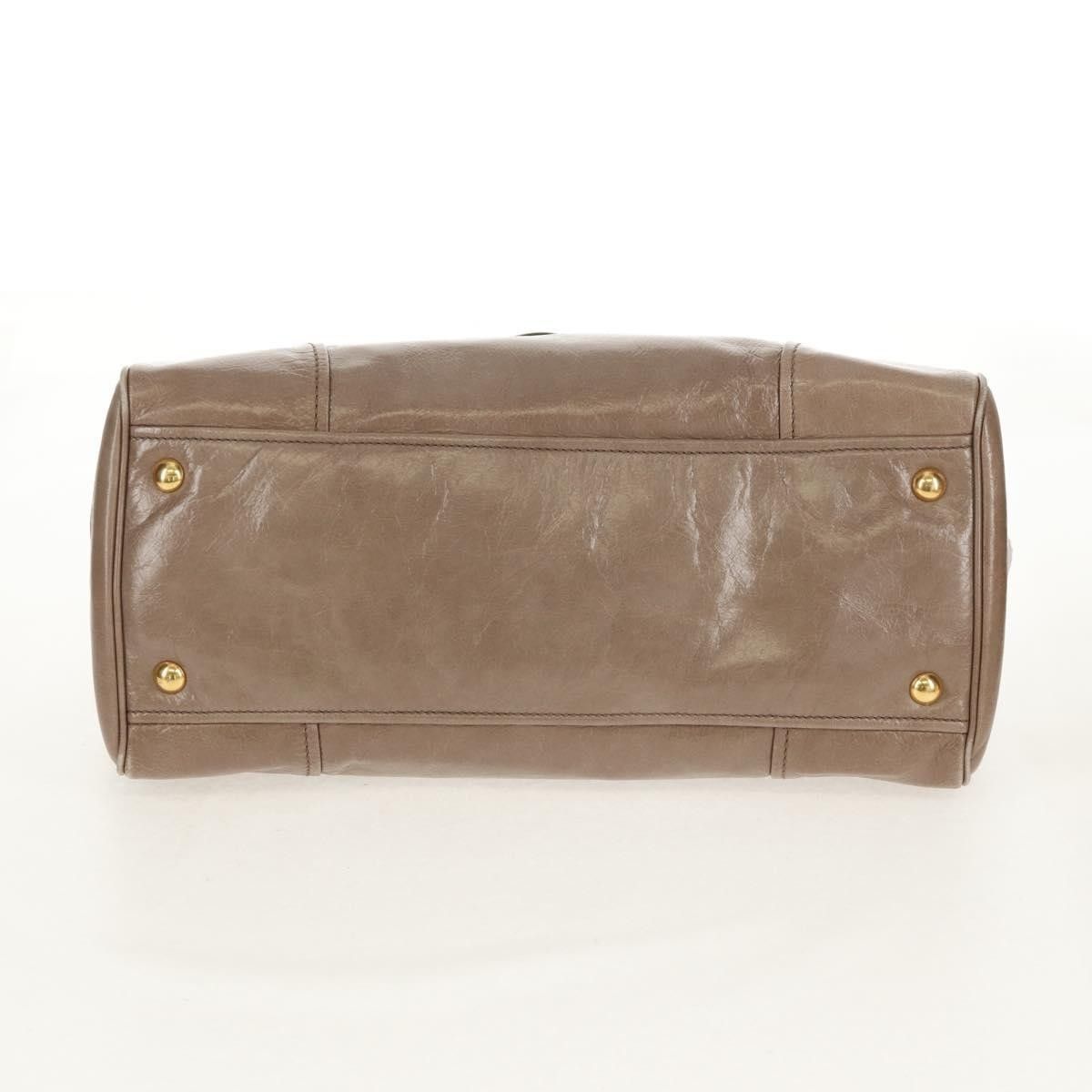 Miu Miu Miu Miu Double Zip Convertible Satchel Vitello Shine Size ONE SIZE - 17 Thumbnail
