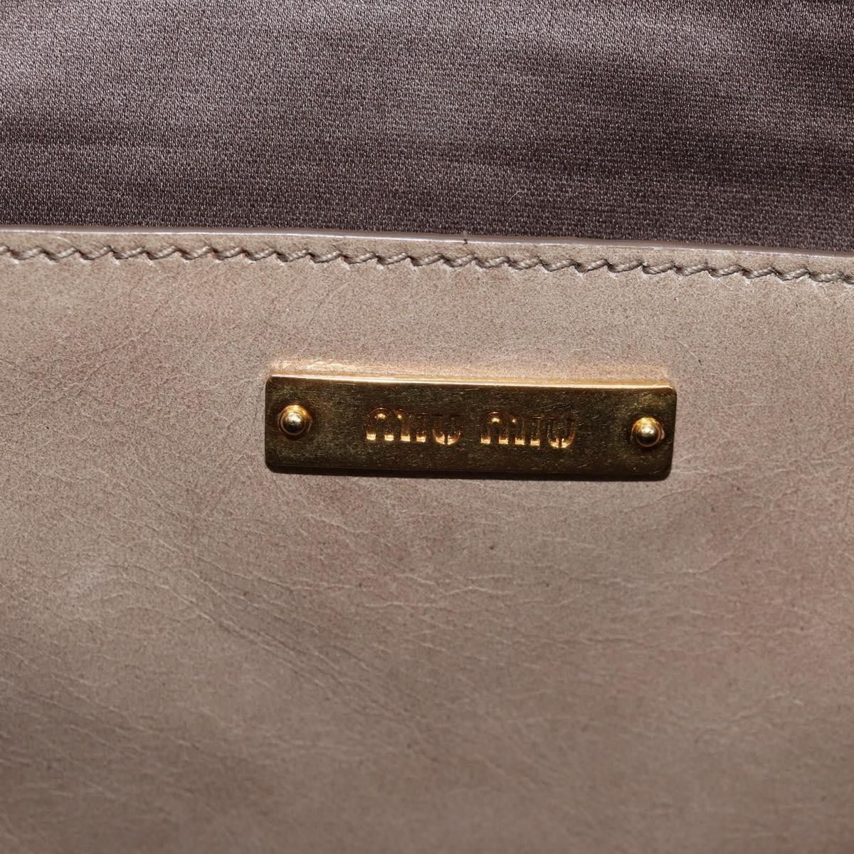 Miu Miu Miu Miu Double Zip Convertible Satchel Vitello Shine Size ONE SIZE - 6 Thumbnail