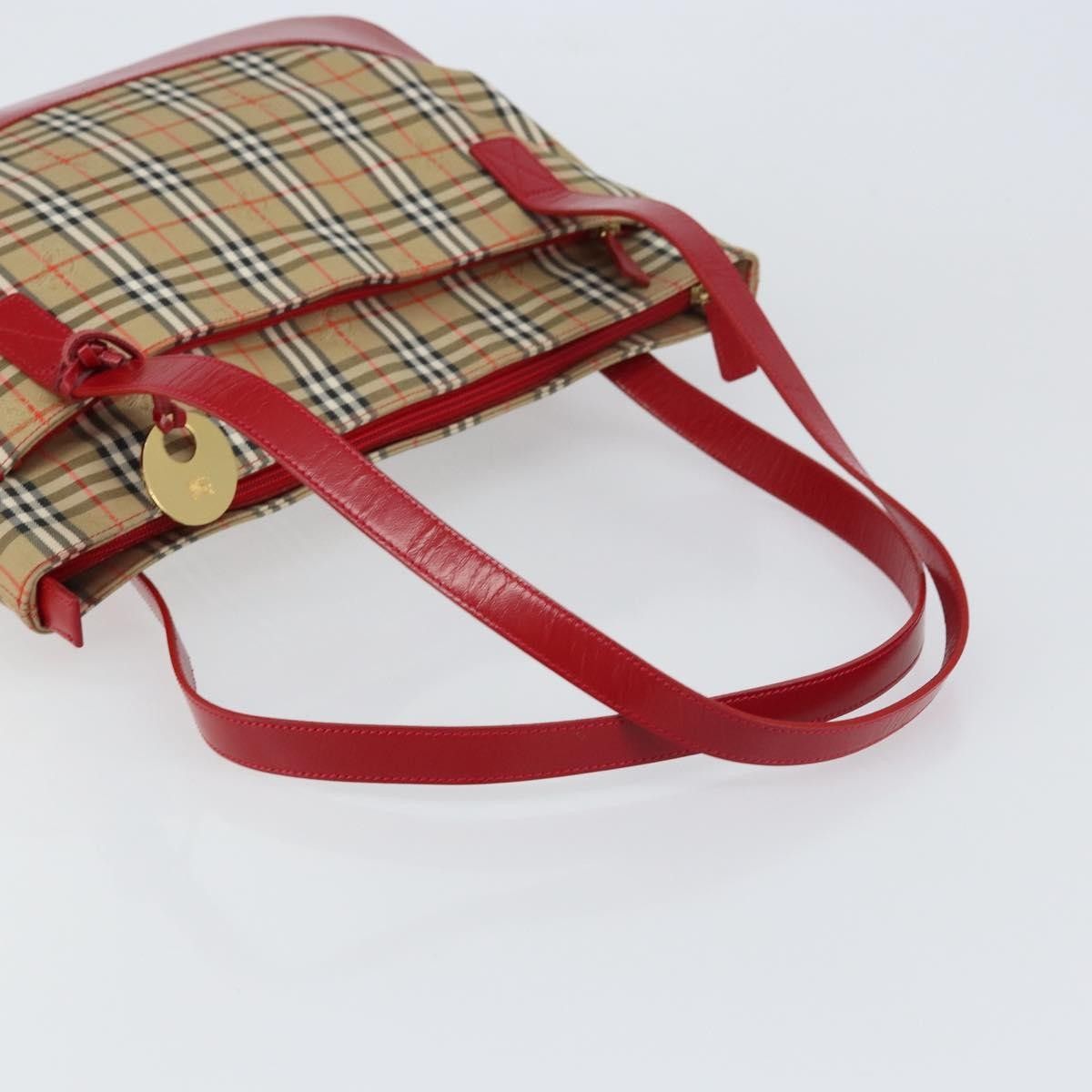 Burberry Burberry Nova Check Handbag Nova Check Canvas Size ONE SIZE - 6 Thumbnail