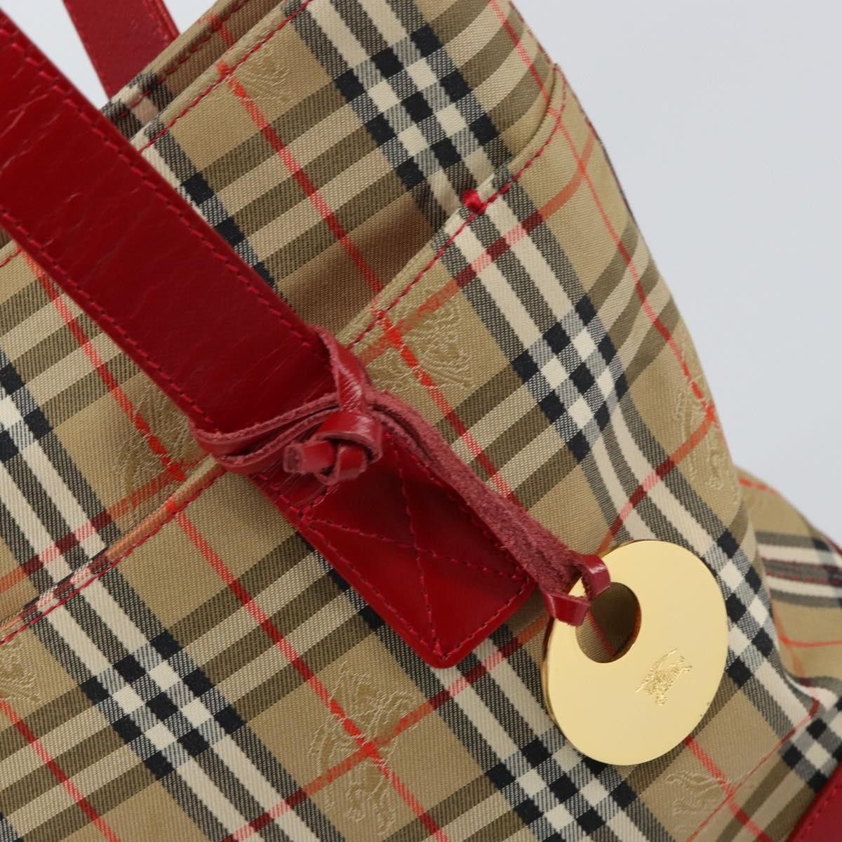 Burberry Burberry Nova Check Handbag Nova Check Canvas Size ONE SIZE - 17 Thumbnail